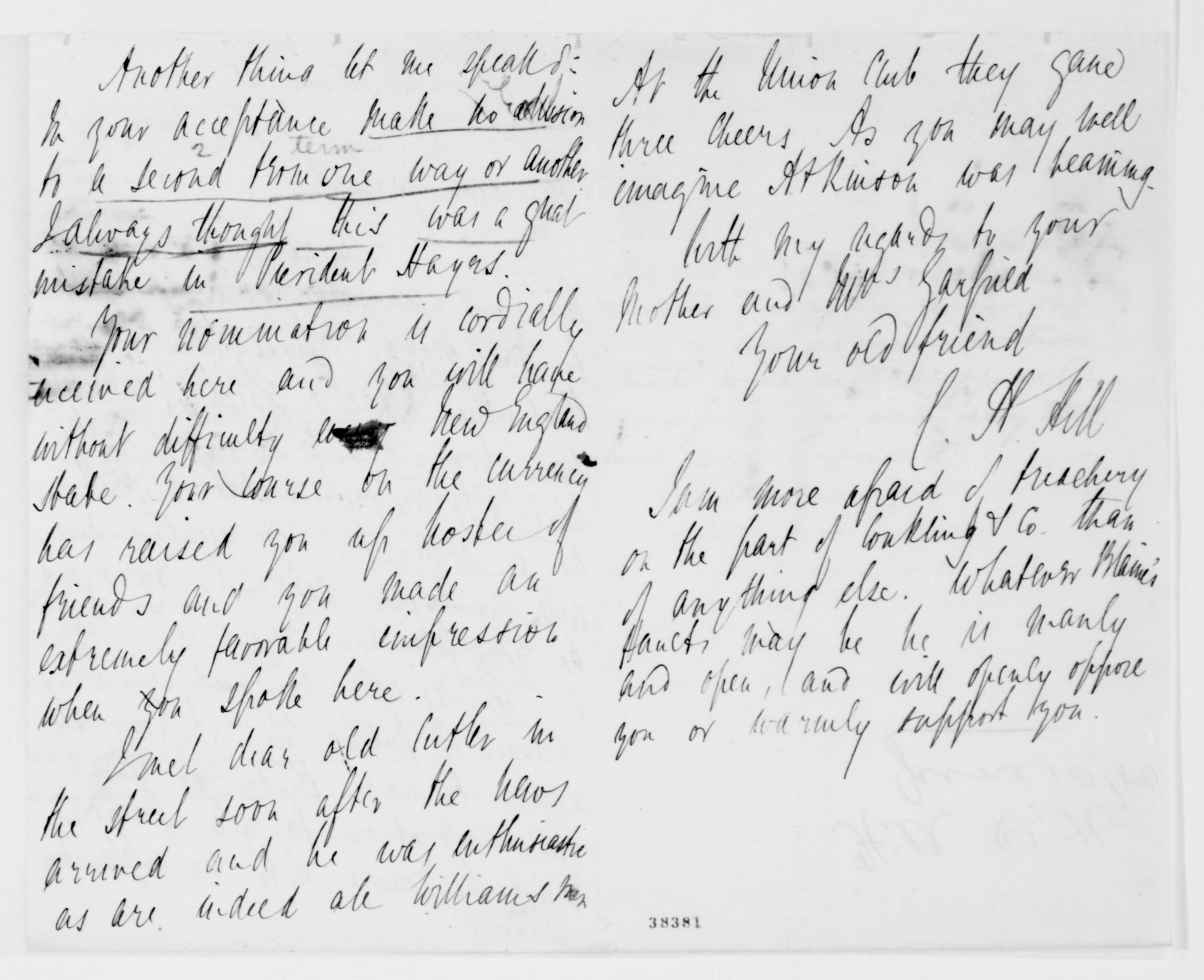 Scanned image of the current content page