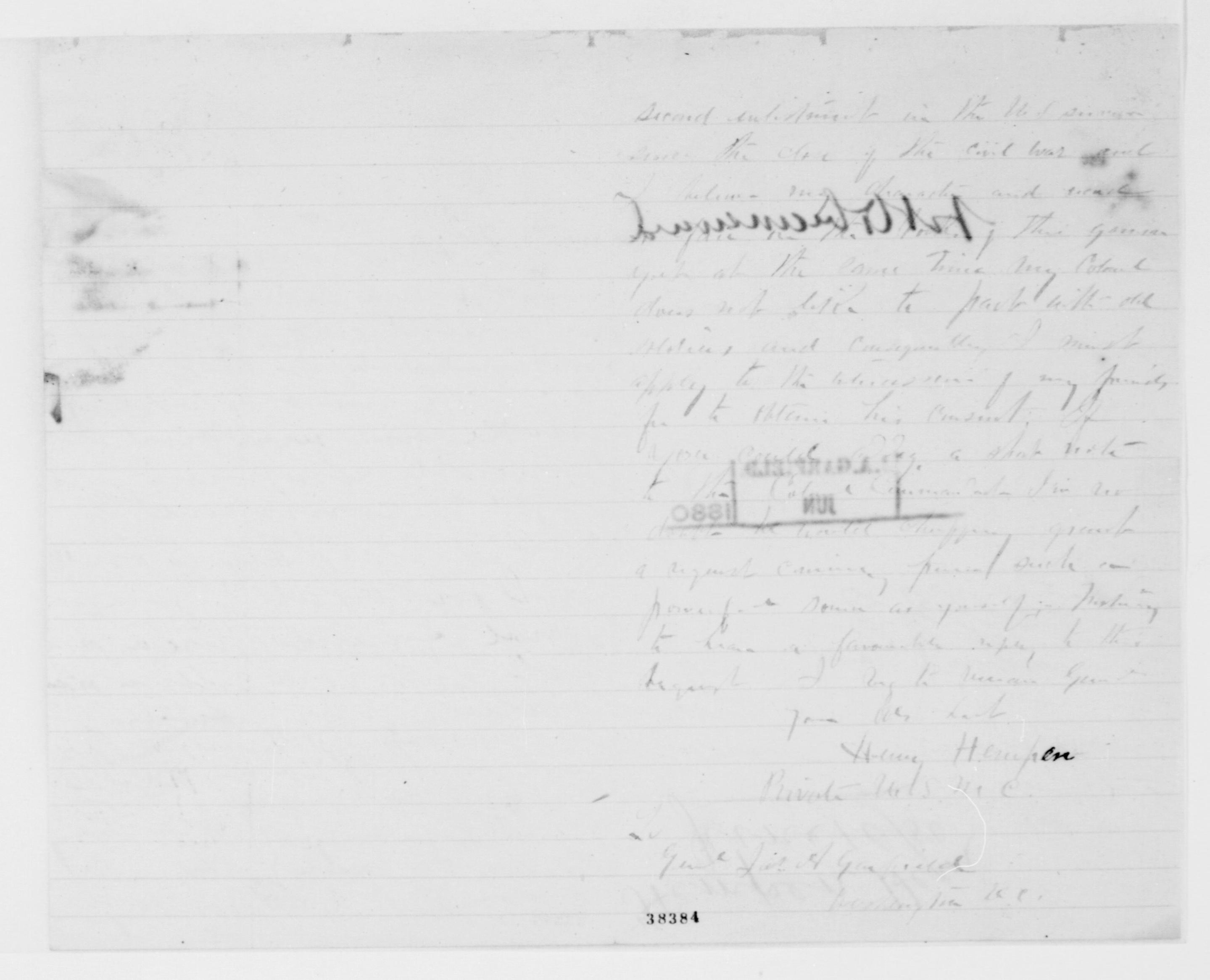 Scanned image of the current content page