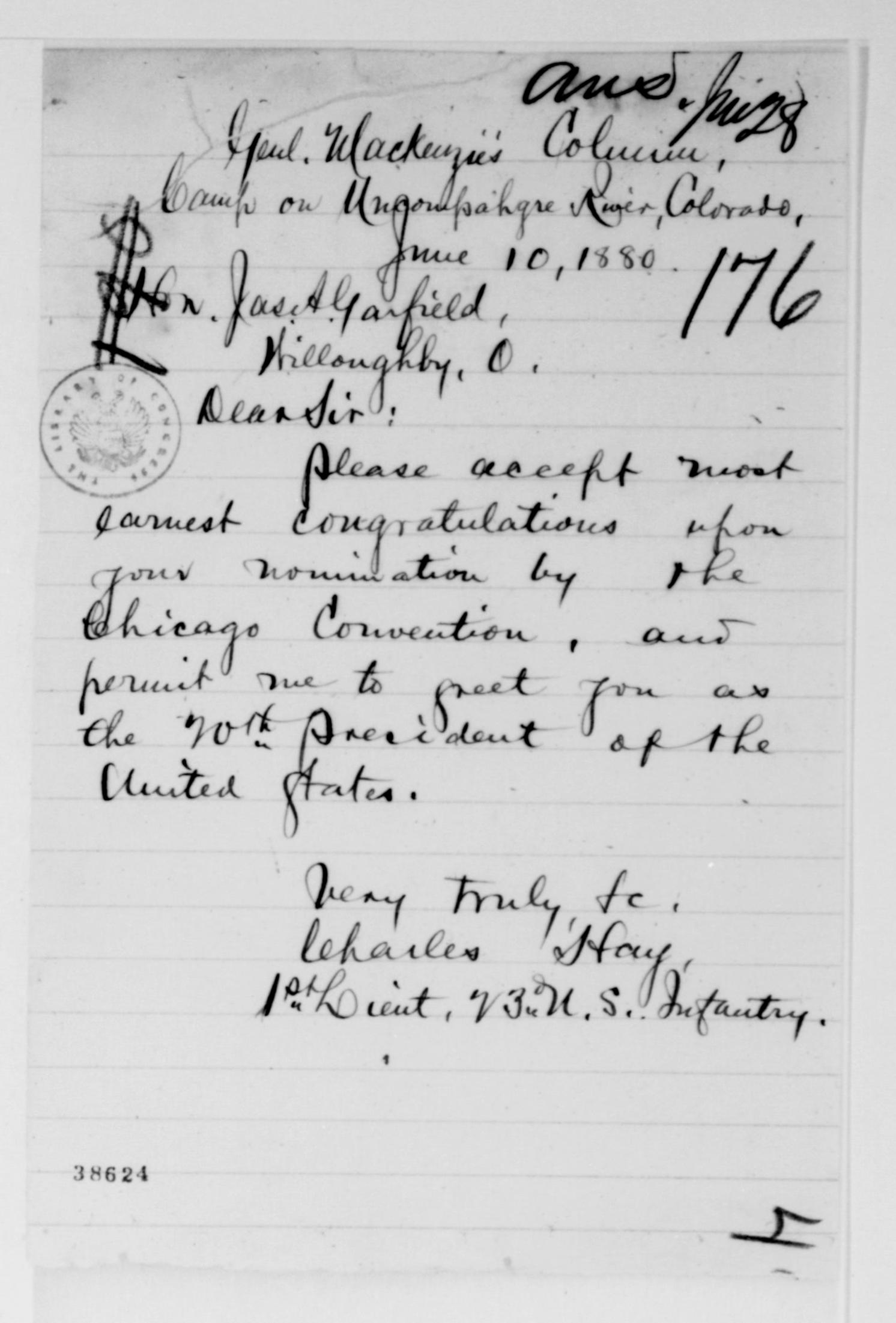 Scanned image of the current content page