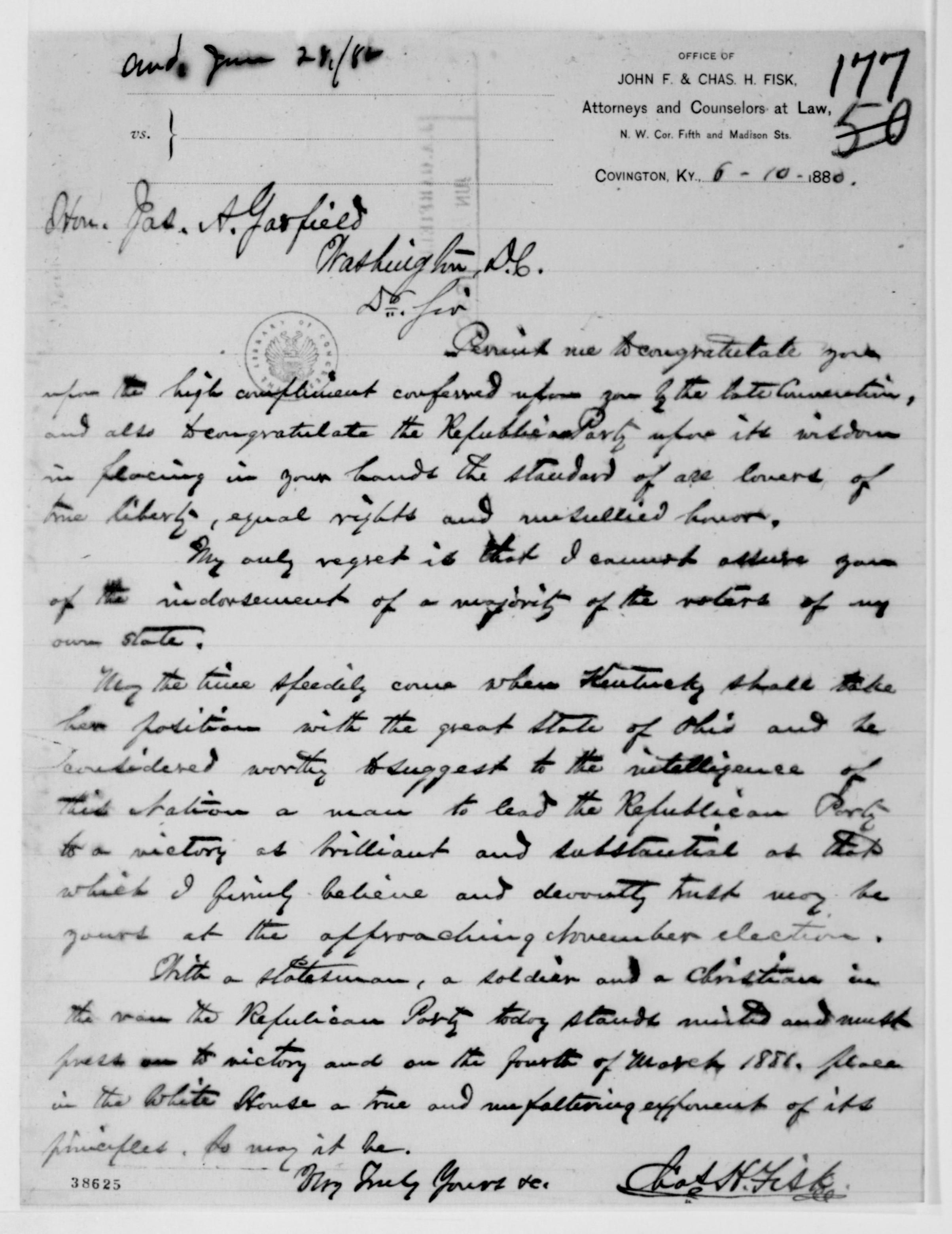 Scanned image of the current content page