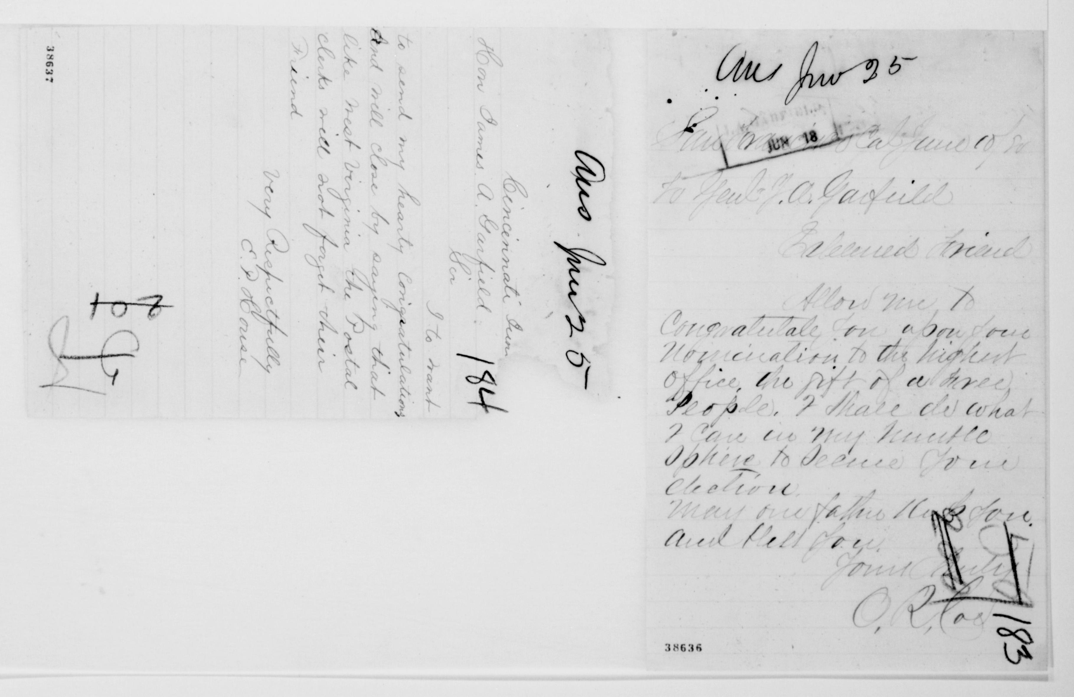 Scanned image of the current content page