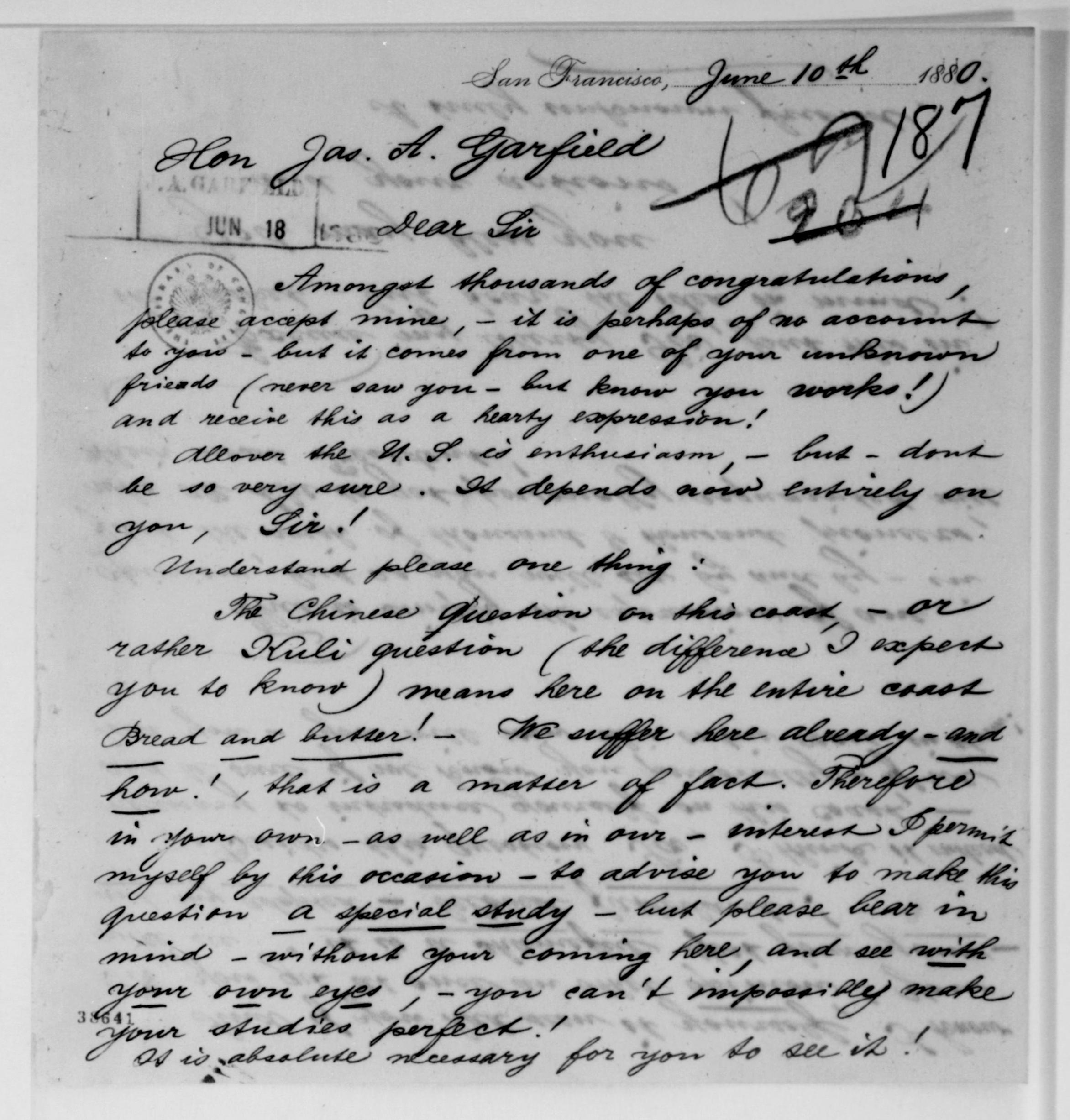 Scanned image of the current content page