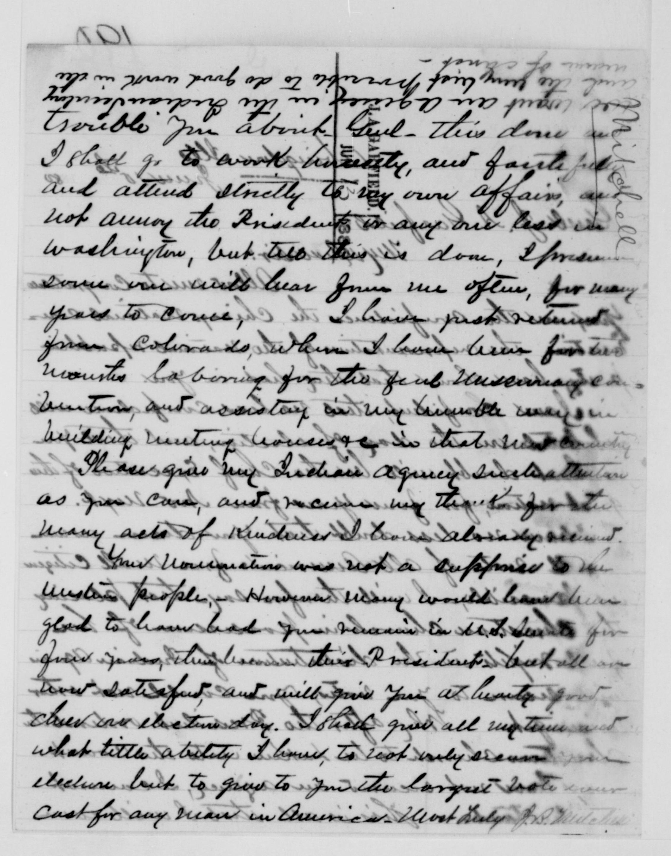 Scanned image of the current content page