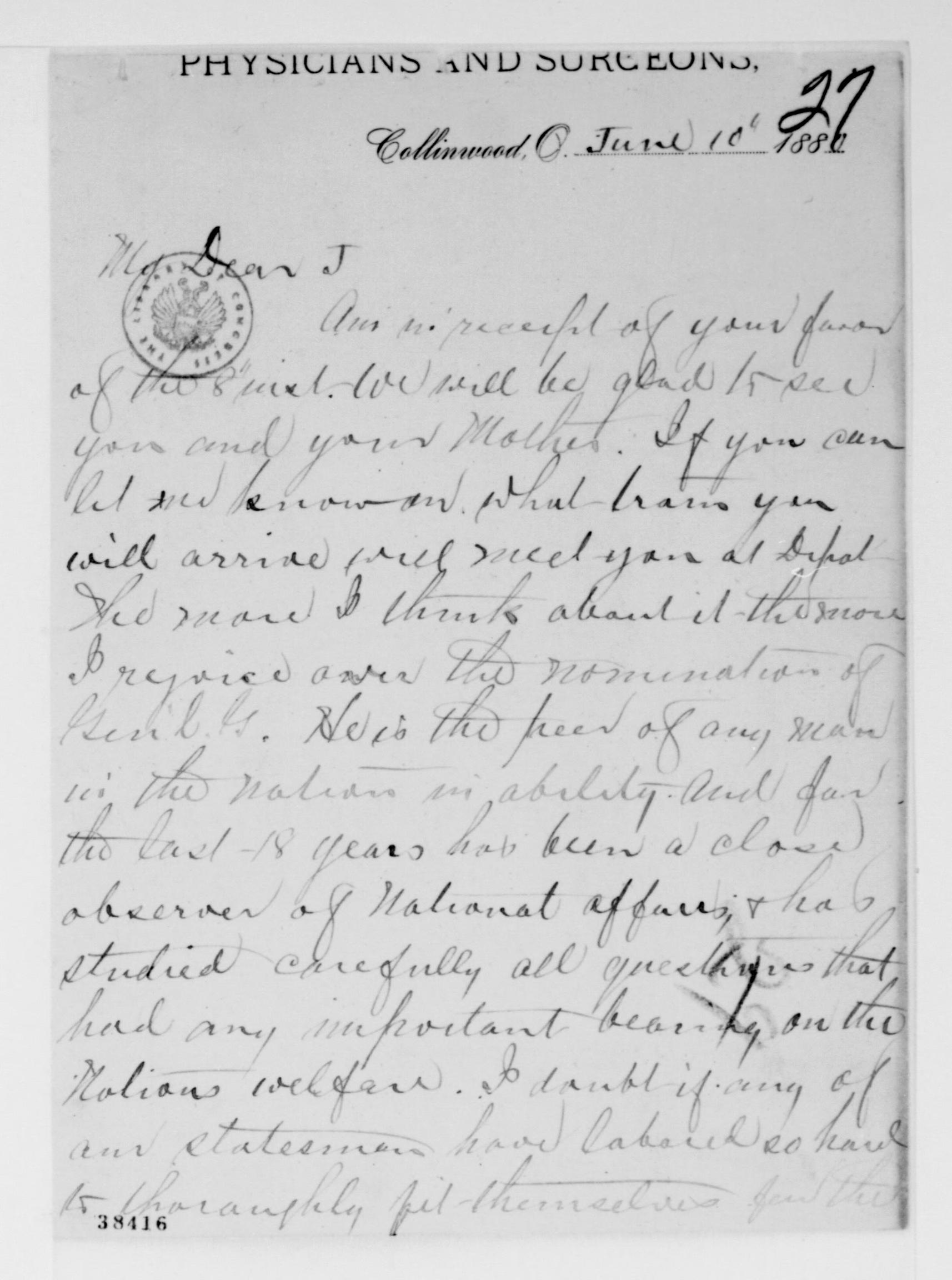 Scanned image of the current content page