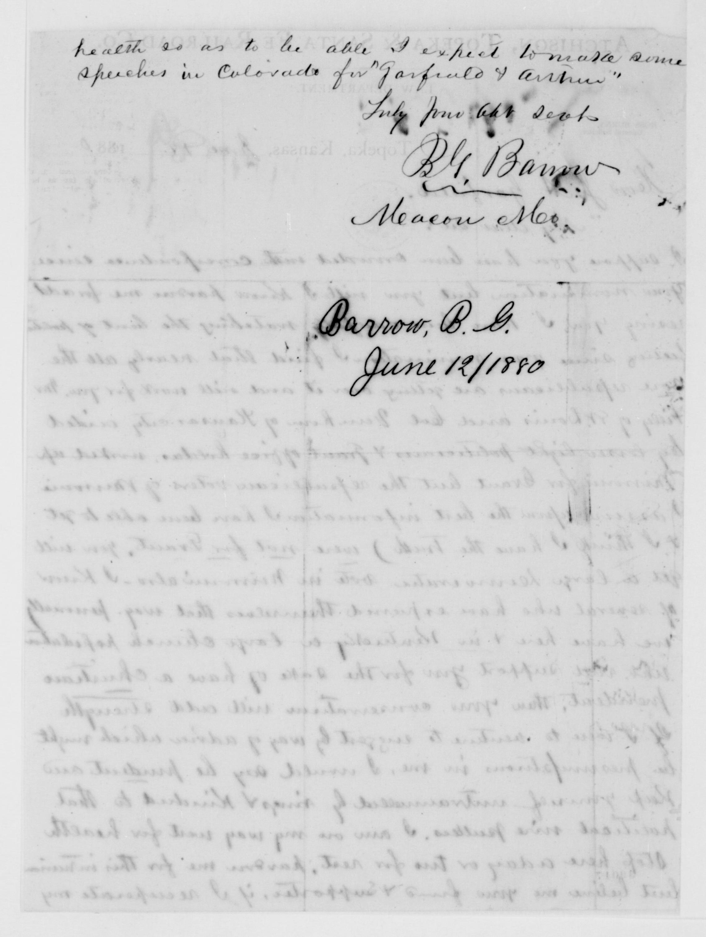 Scanned image of the current content page