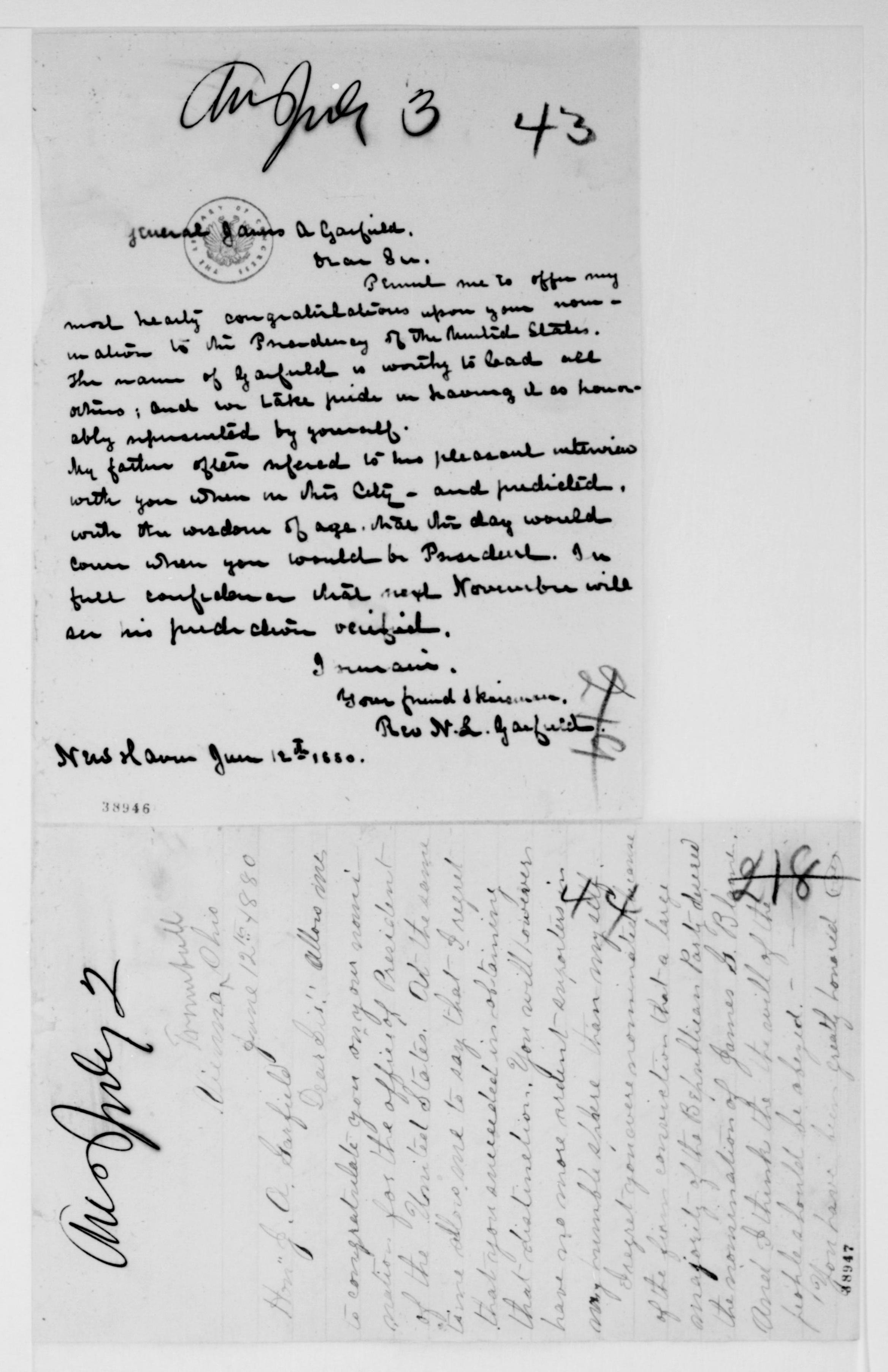 Scanned image of the current content page