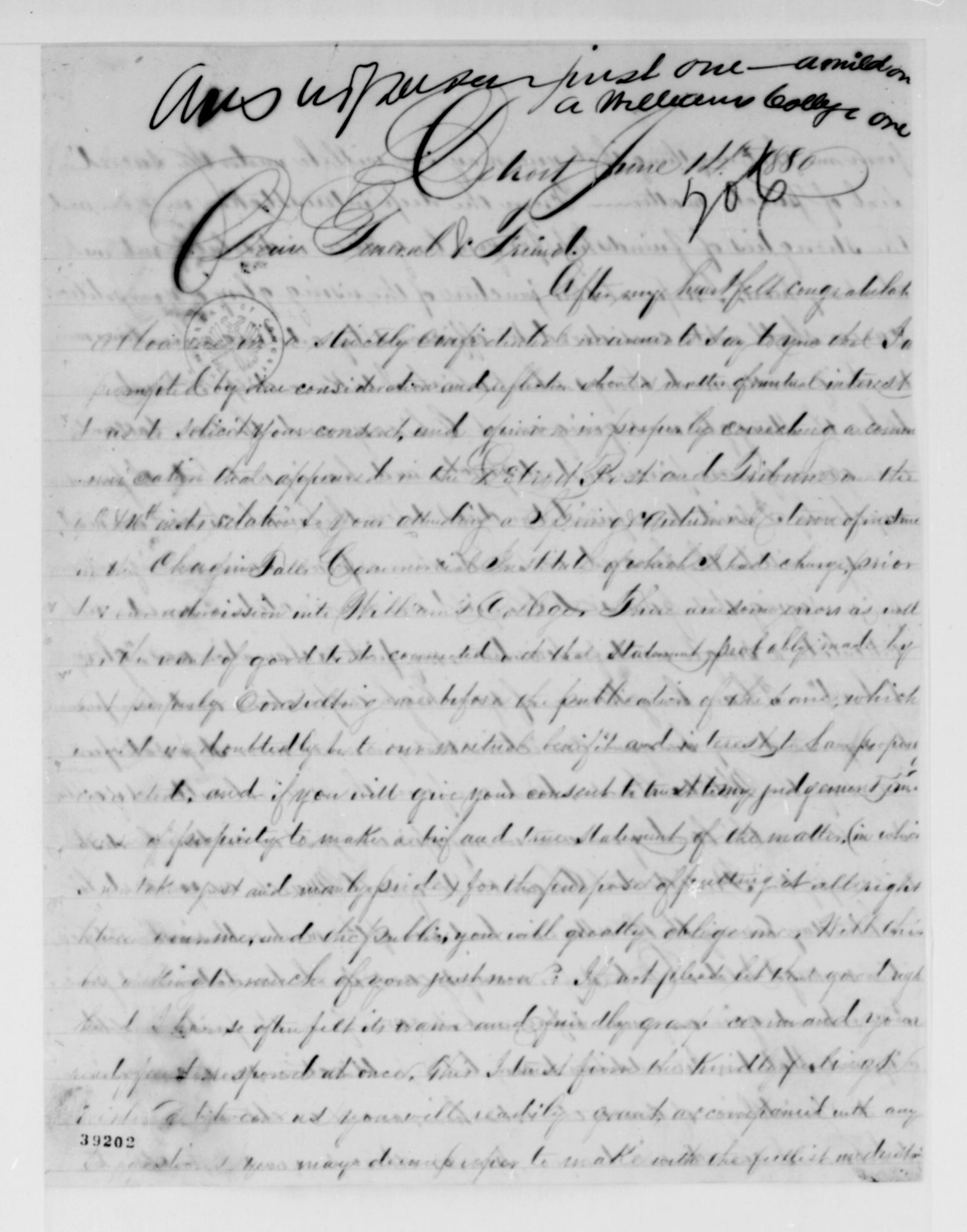 Scanned image of the current content page