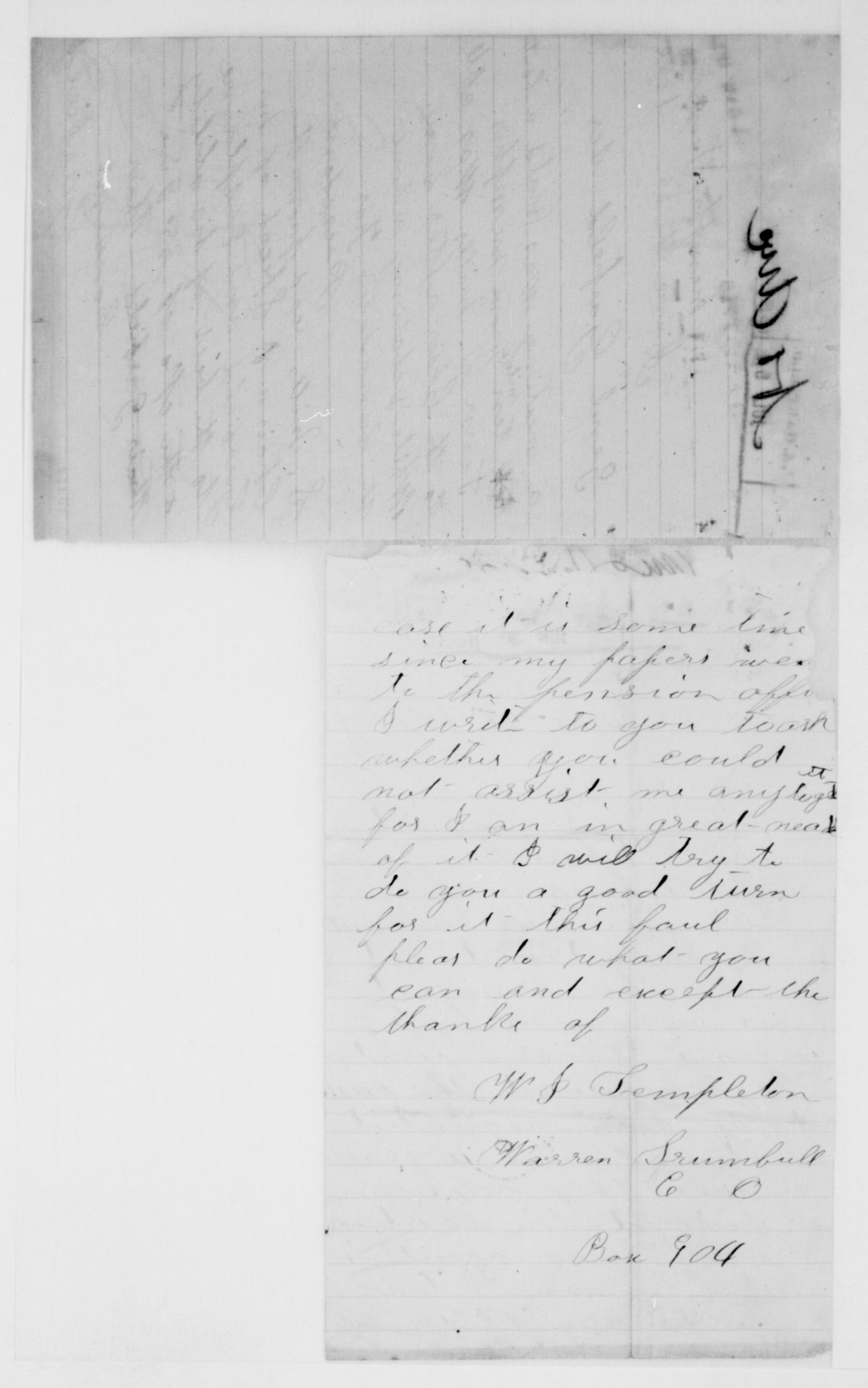 Scanned image of the current content page