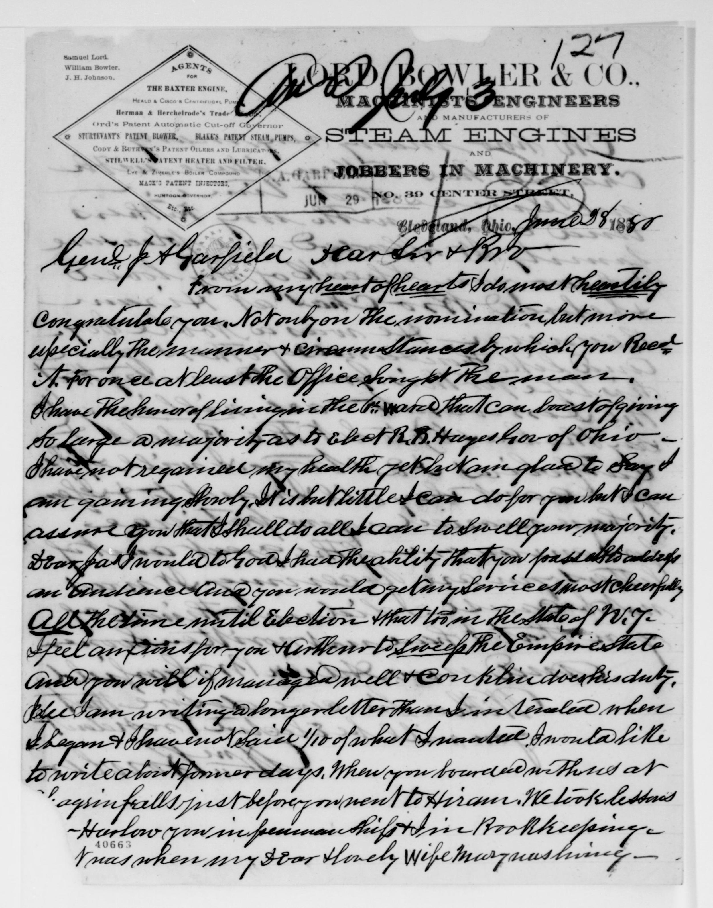 Scanned image of the current content page