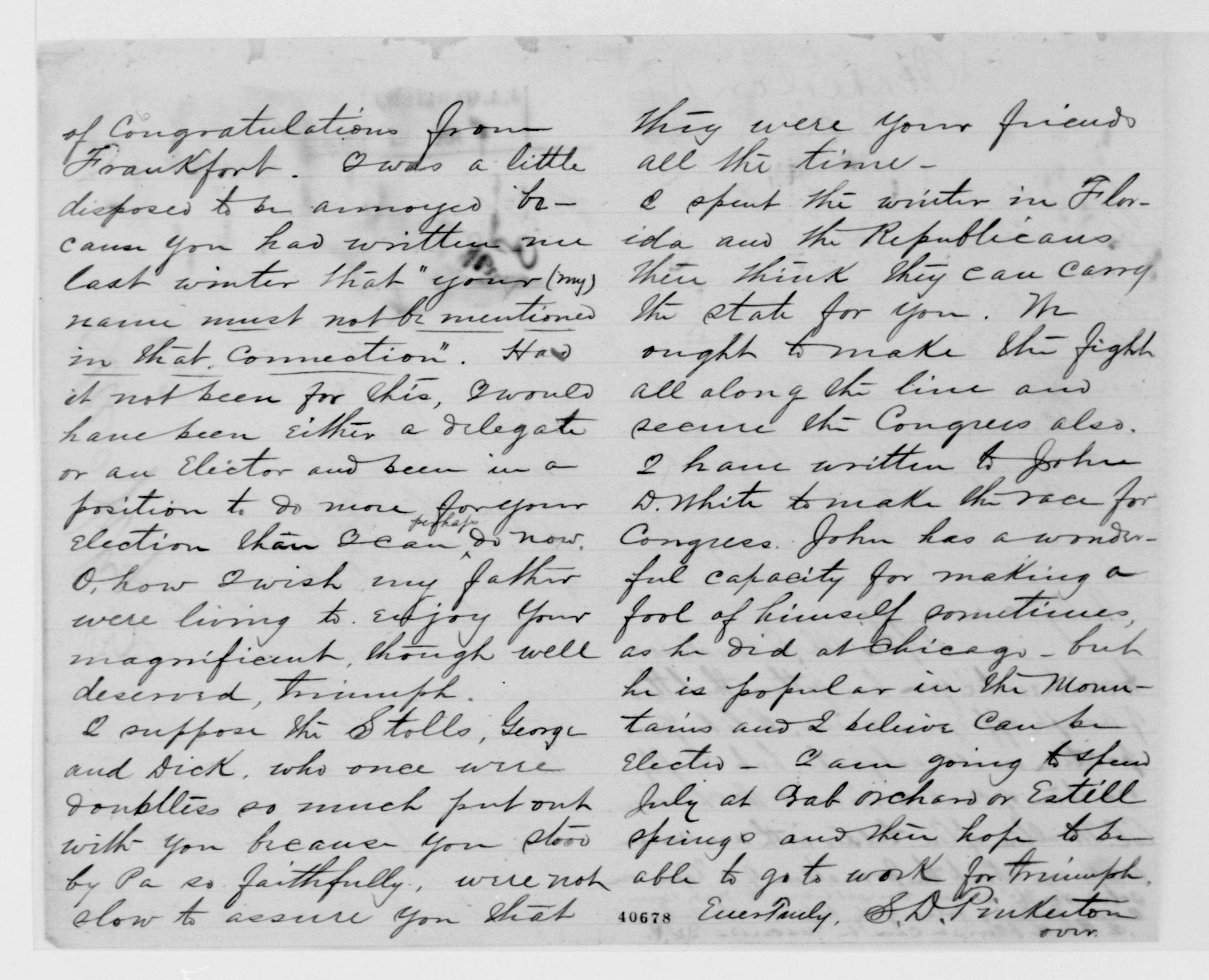 Scanned image of the current content page