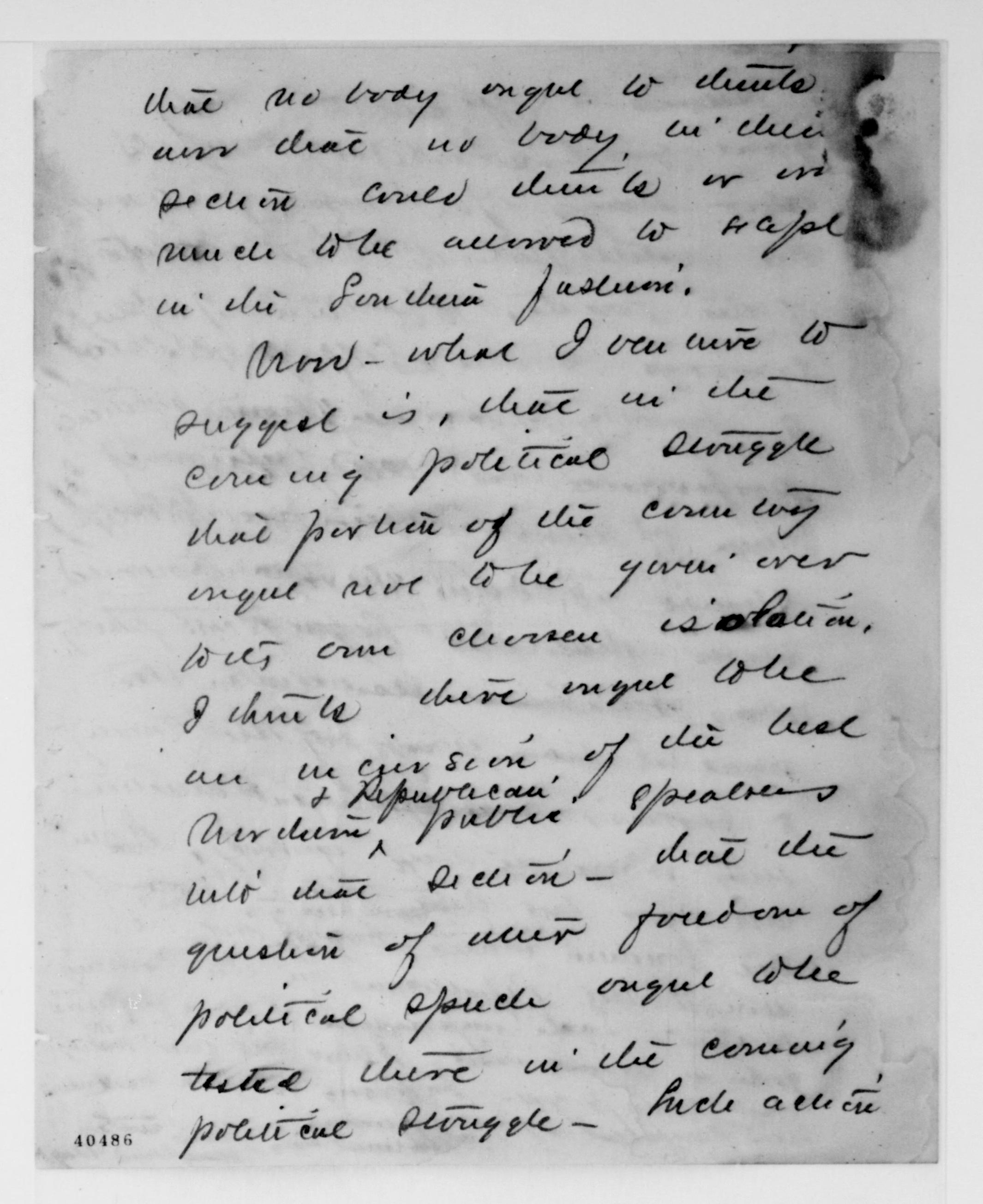Scanned image of the current content page