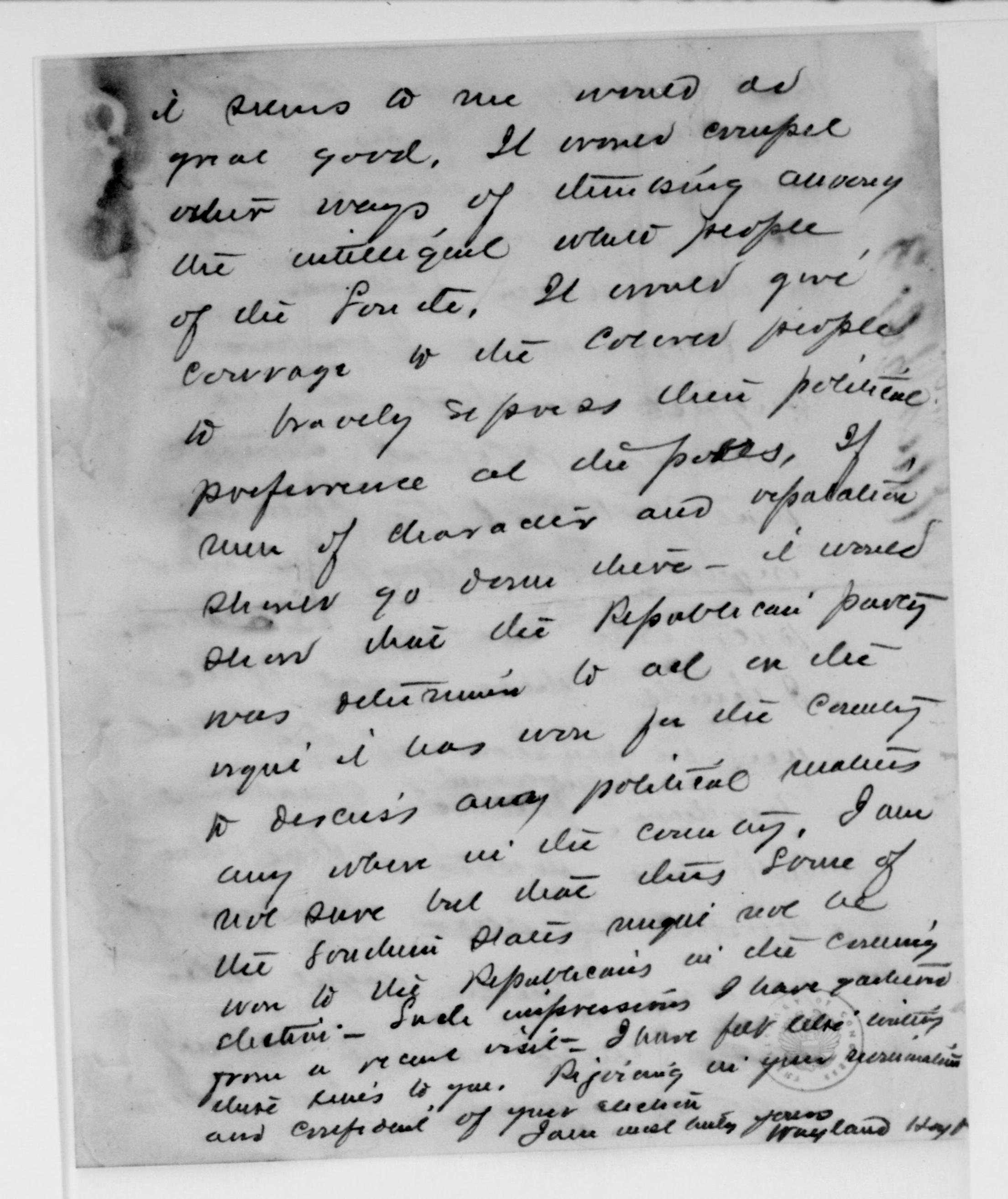 Scanned image of the current content page