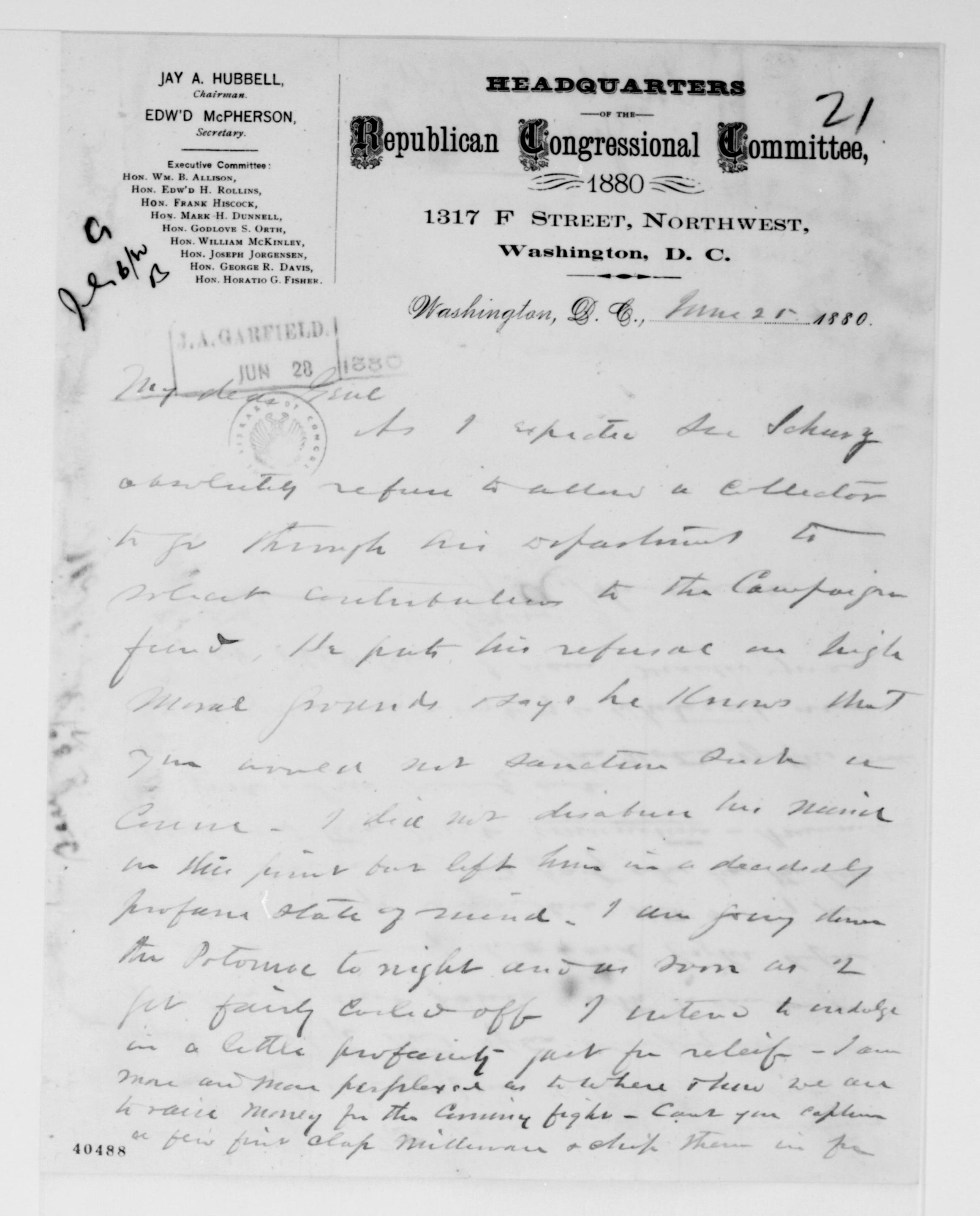 Scanned image of the current content page