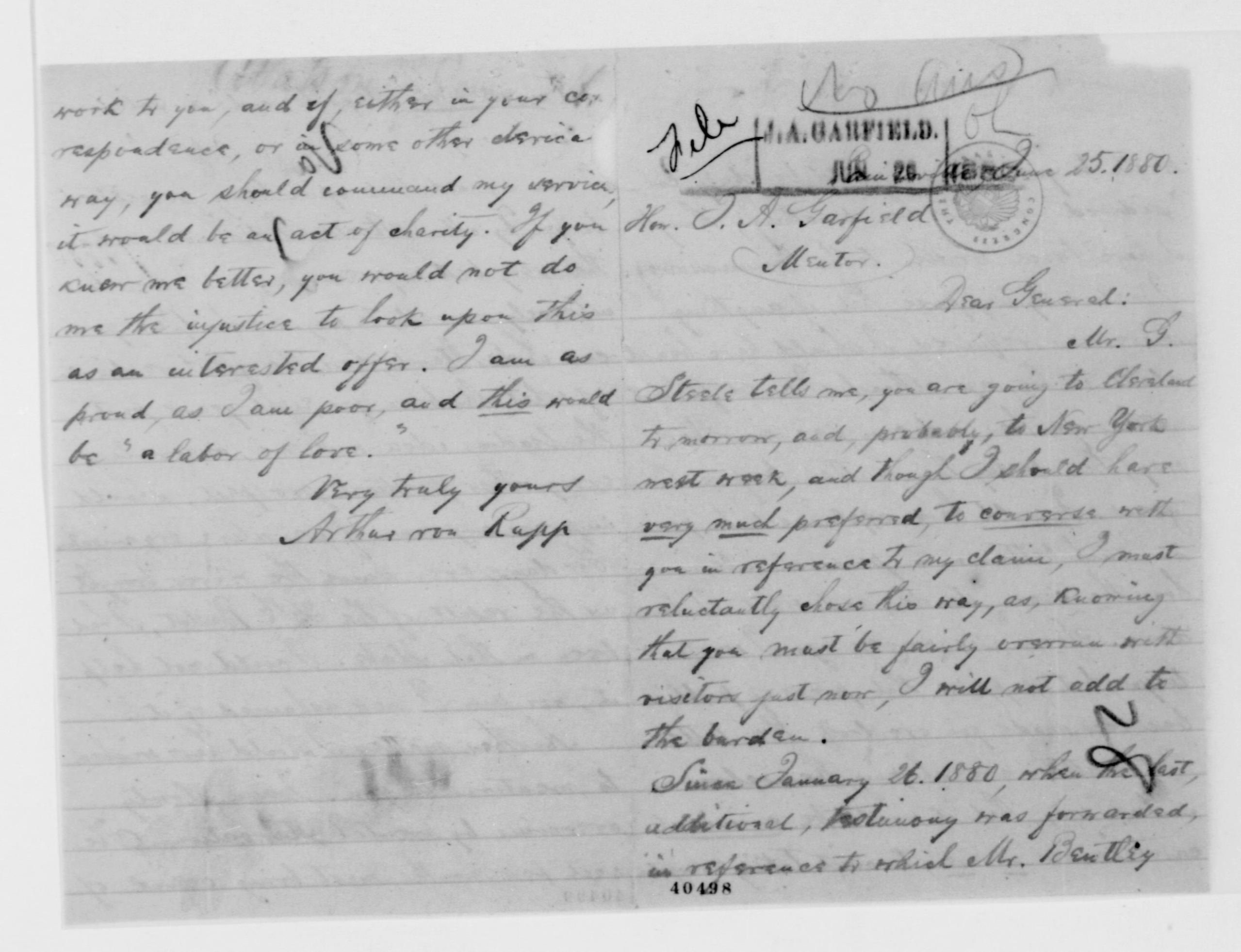 Scanned image of the current content page