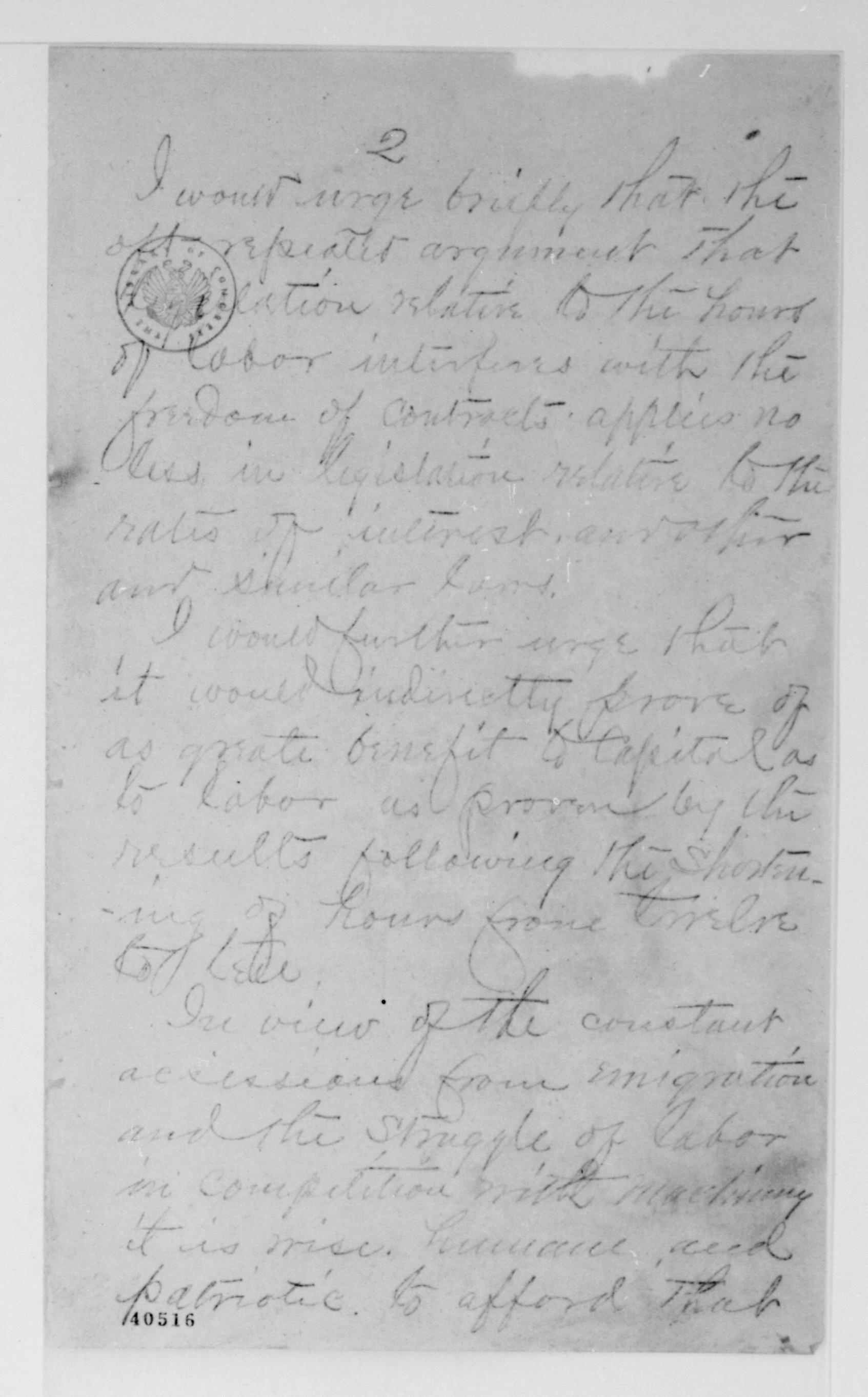 Scanned image of the current content page