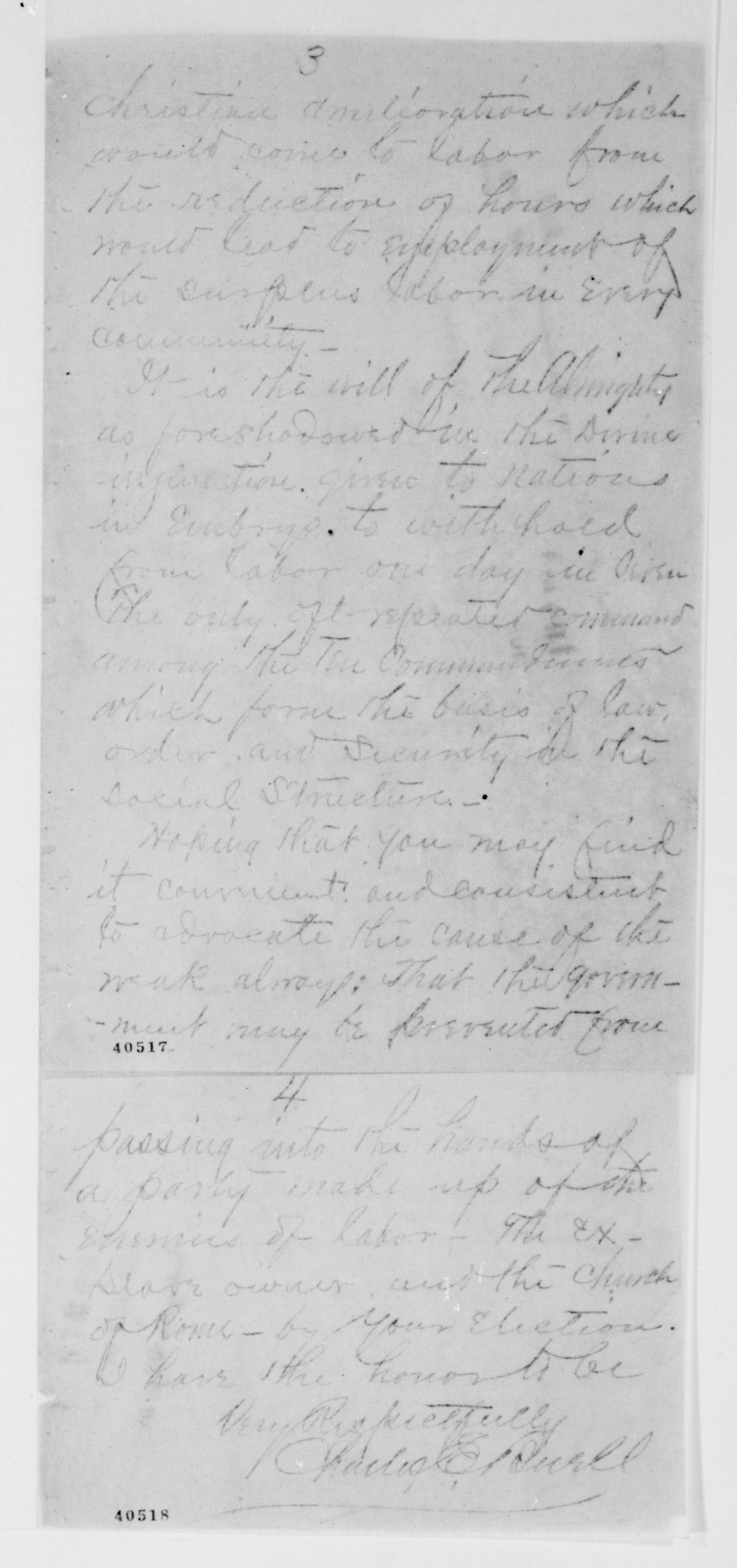 Scanned image of the current content page