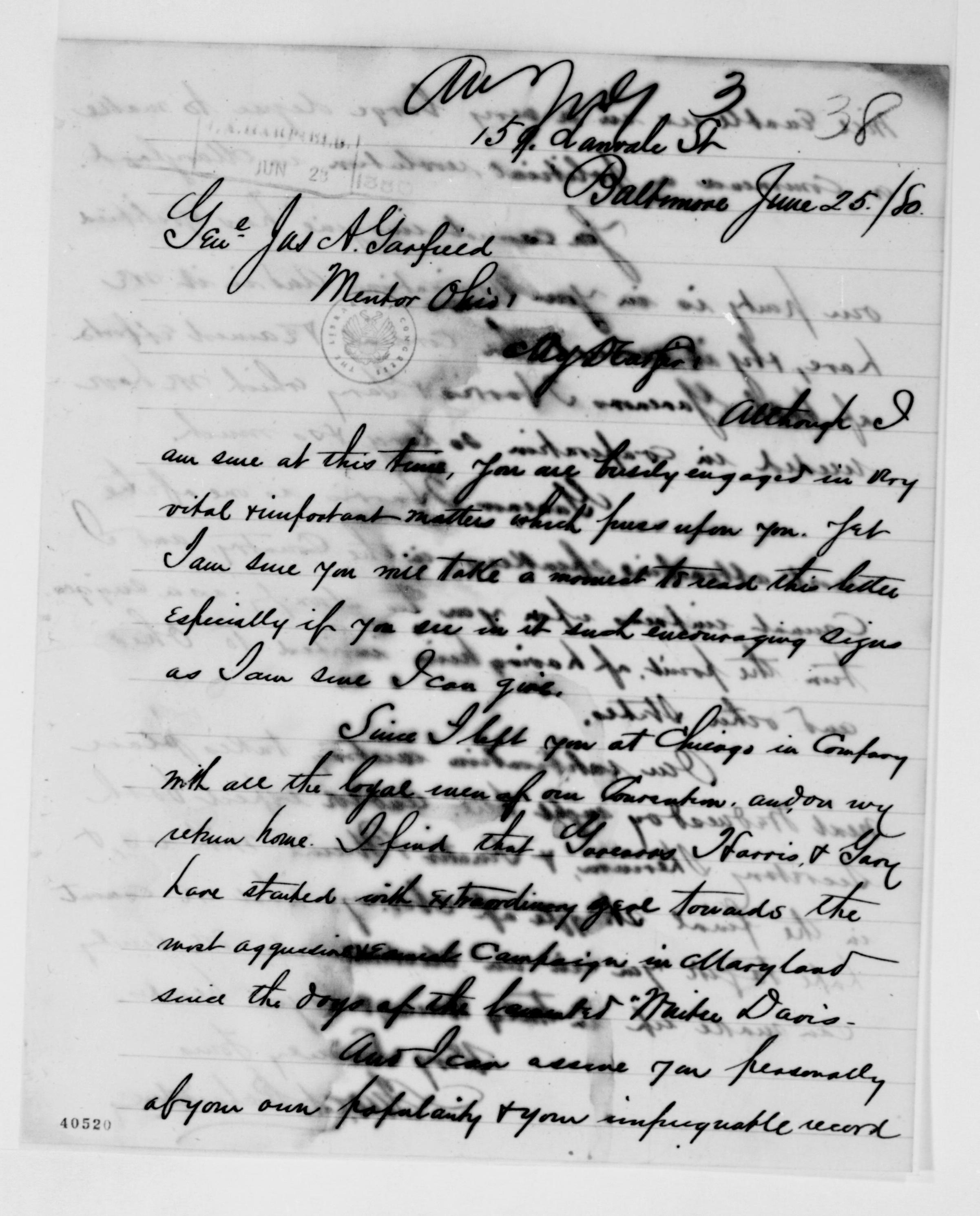 Scanned image of the current content page