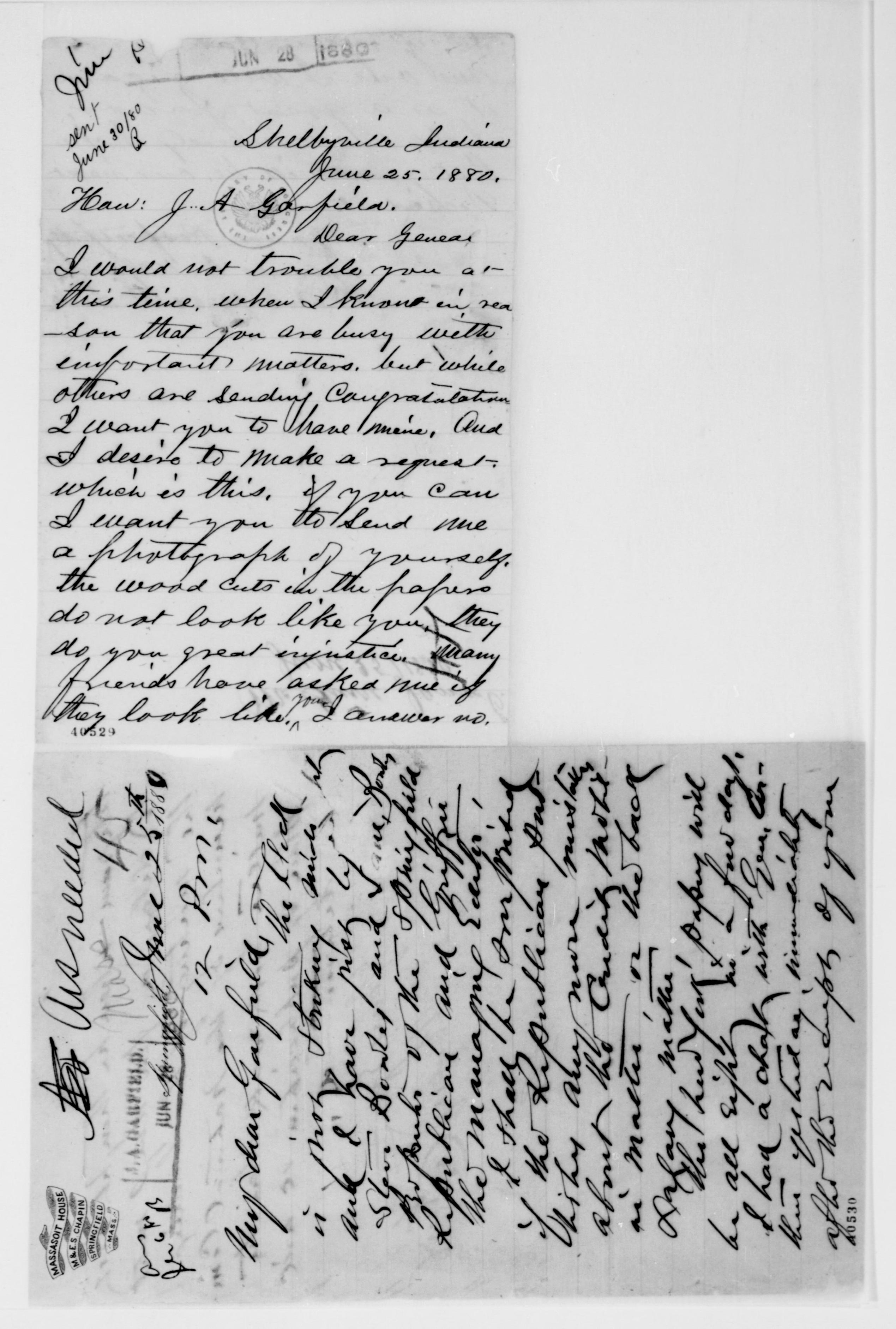 Scanned image of the current content page