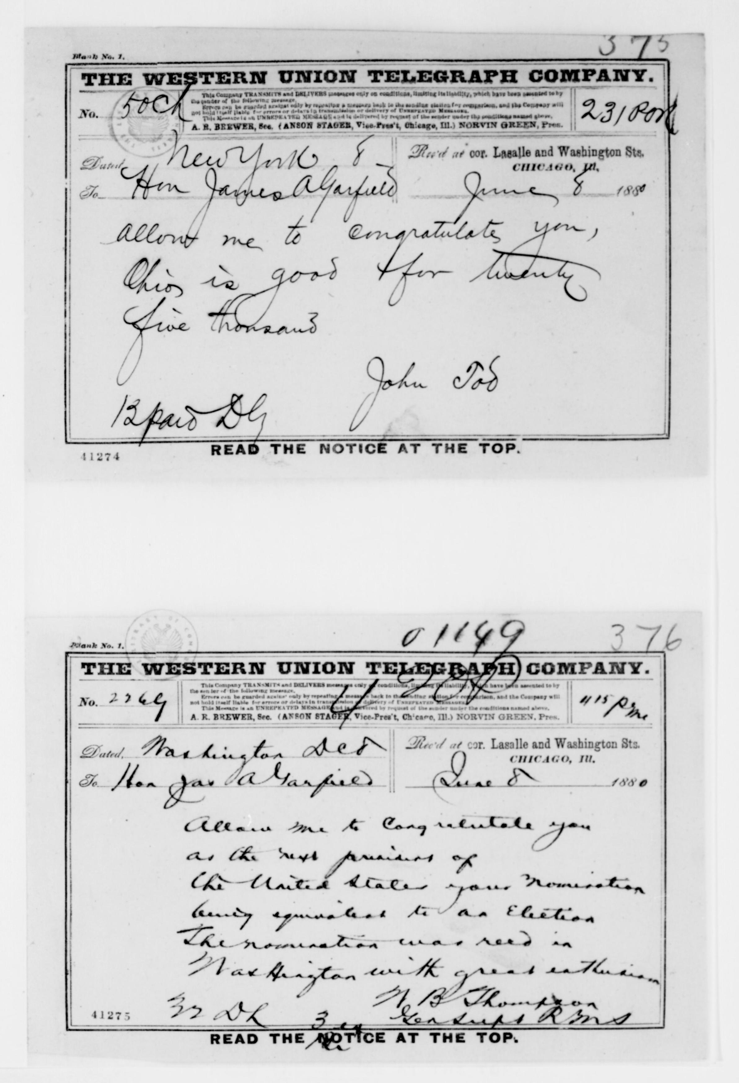 Scanned image of the current content page