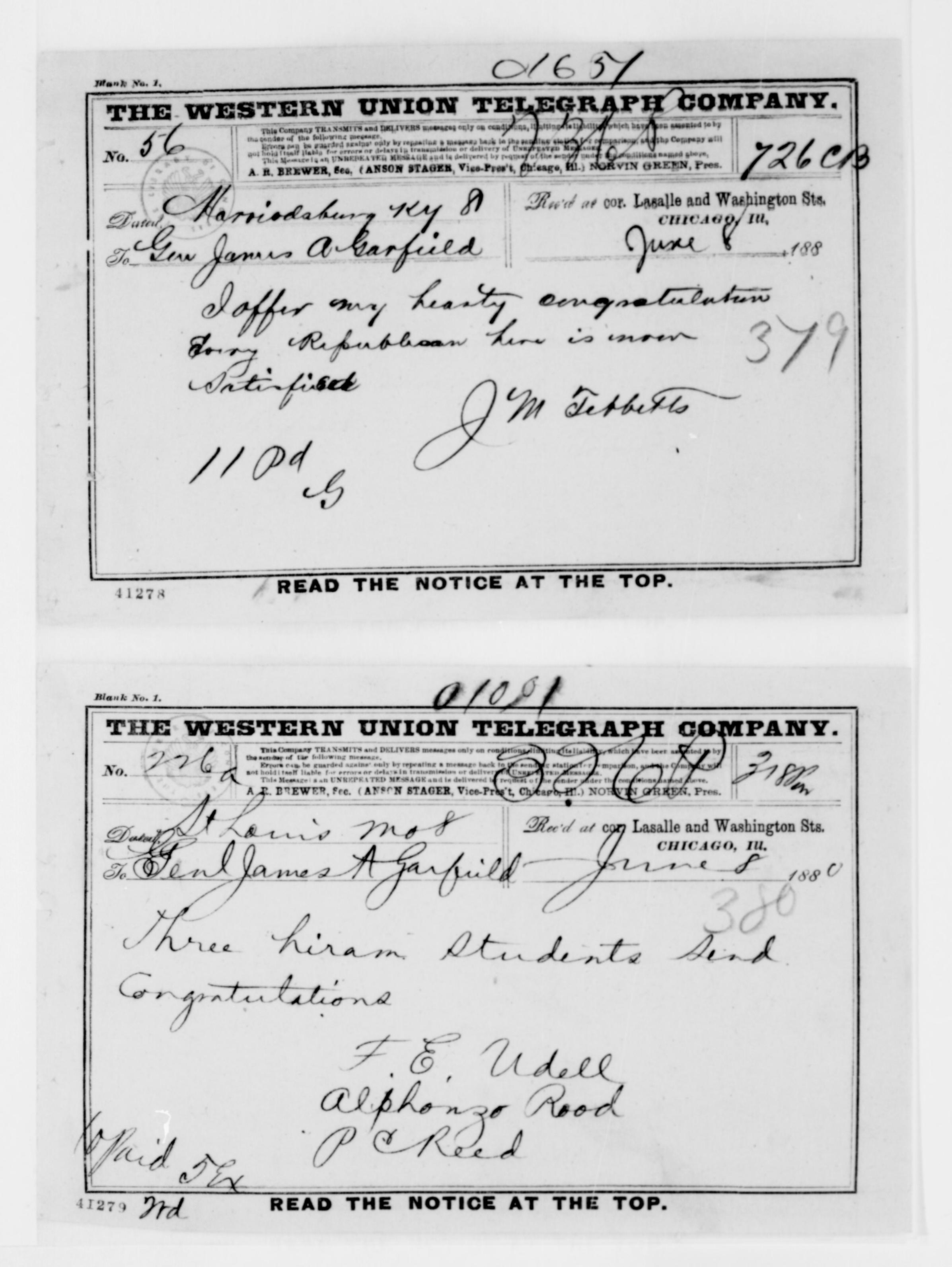 Scanned image of the current content page