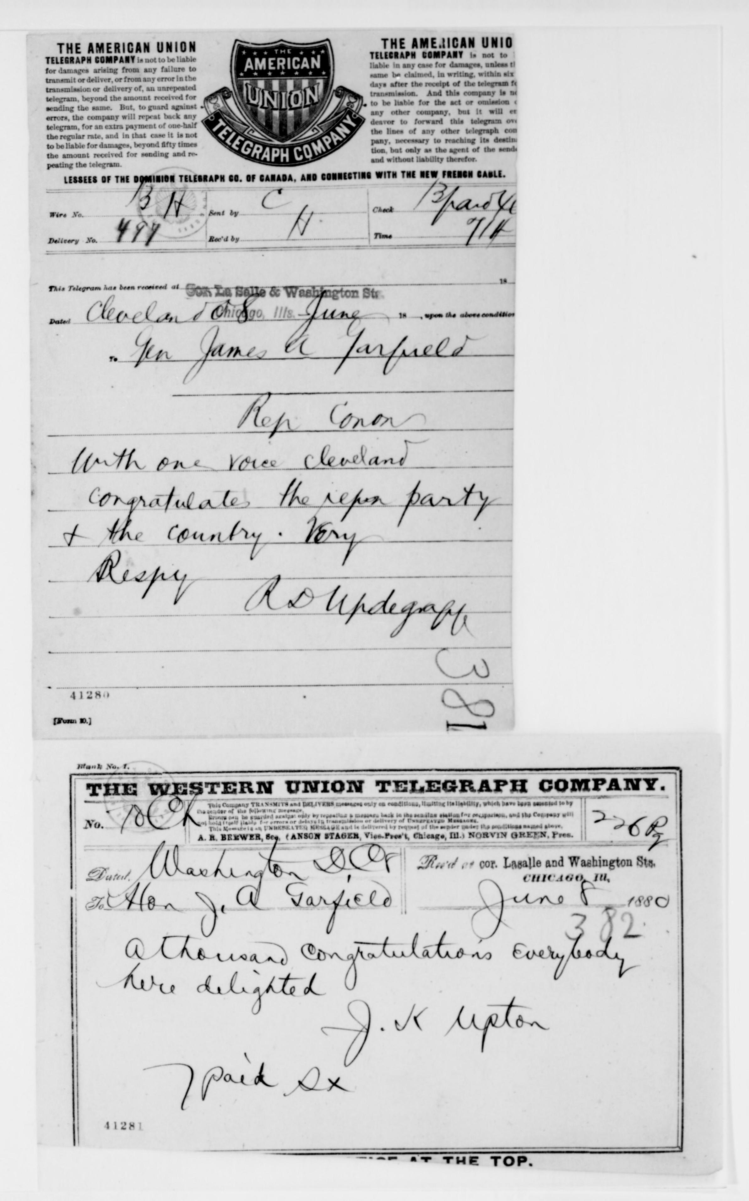 Scanned image of the current content page