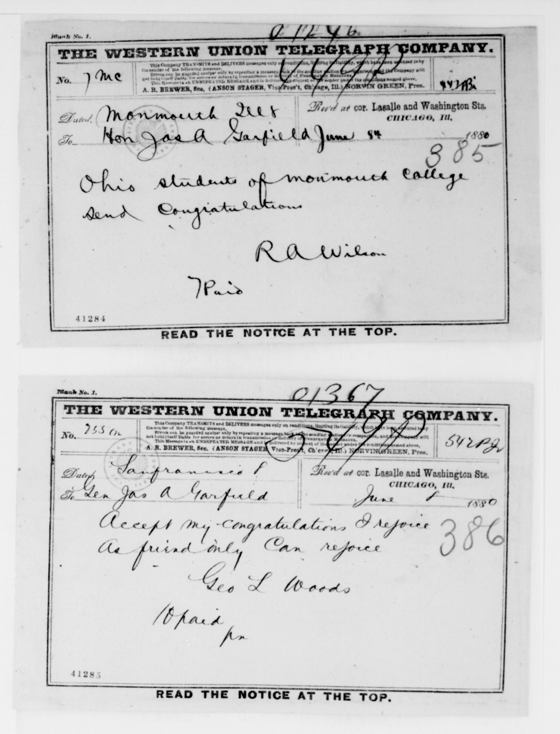 Scanned image of the current content page