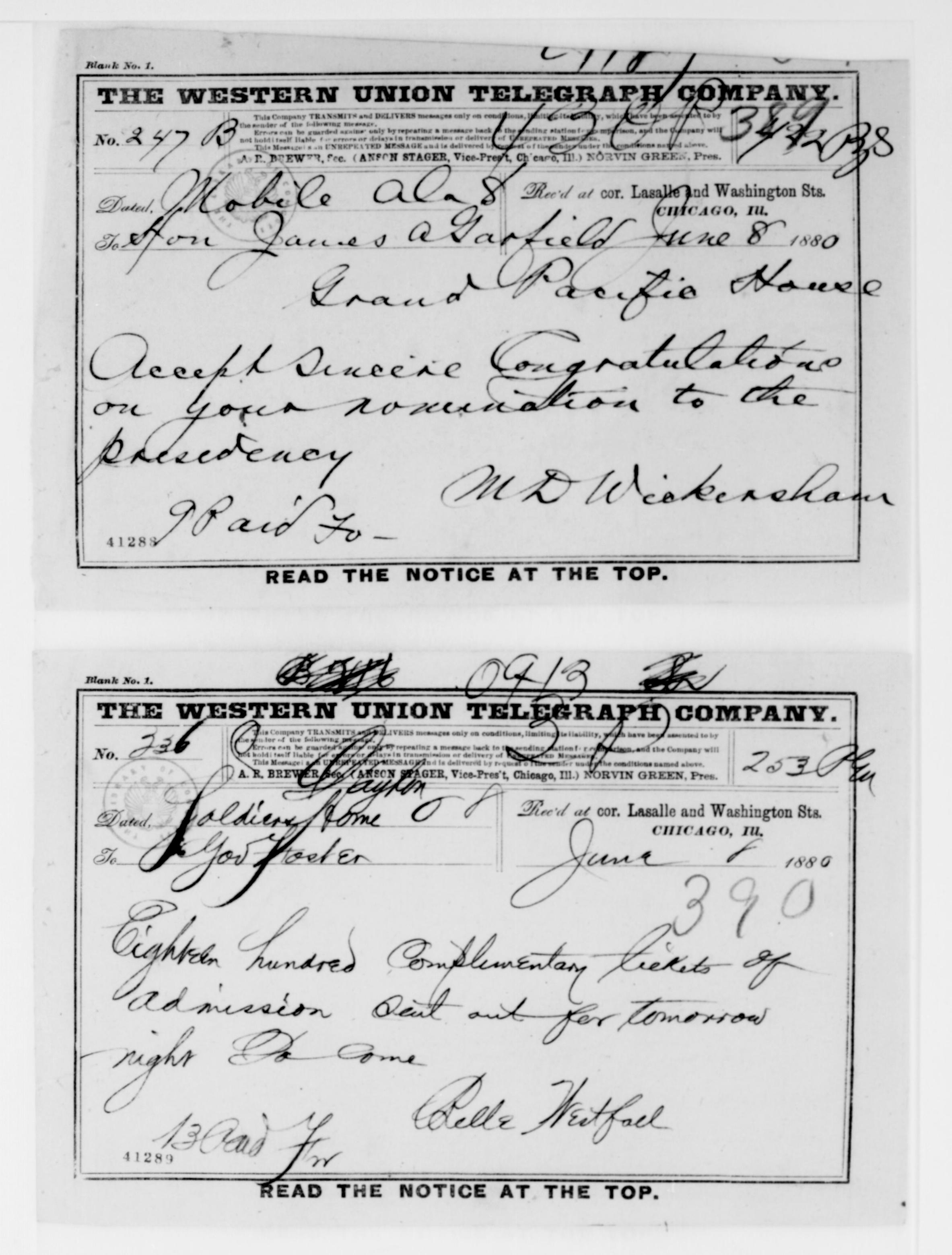 Scanned image of the current content page