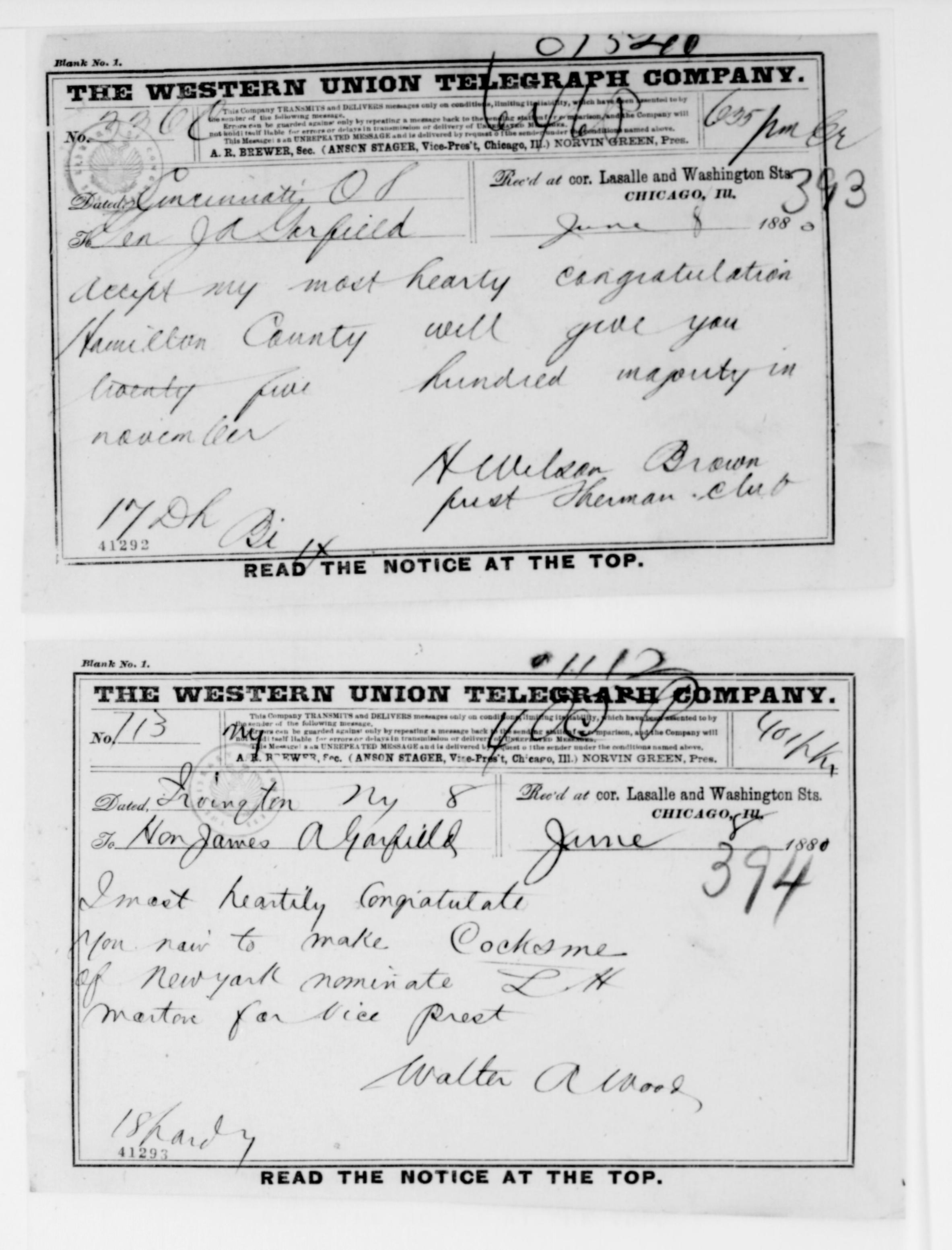 Scanned image of the current content page