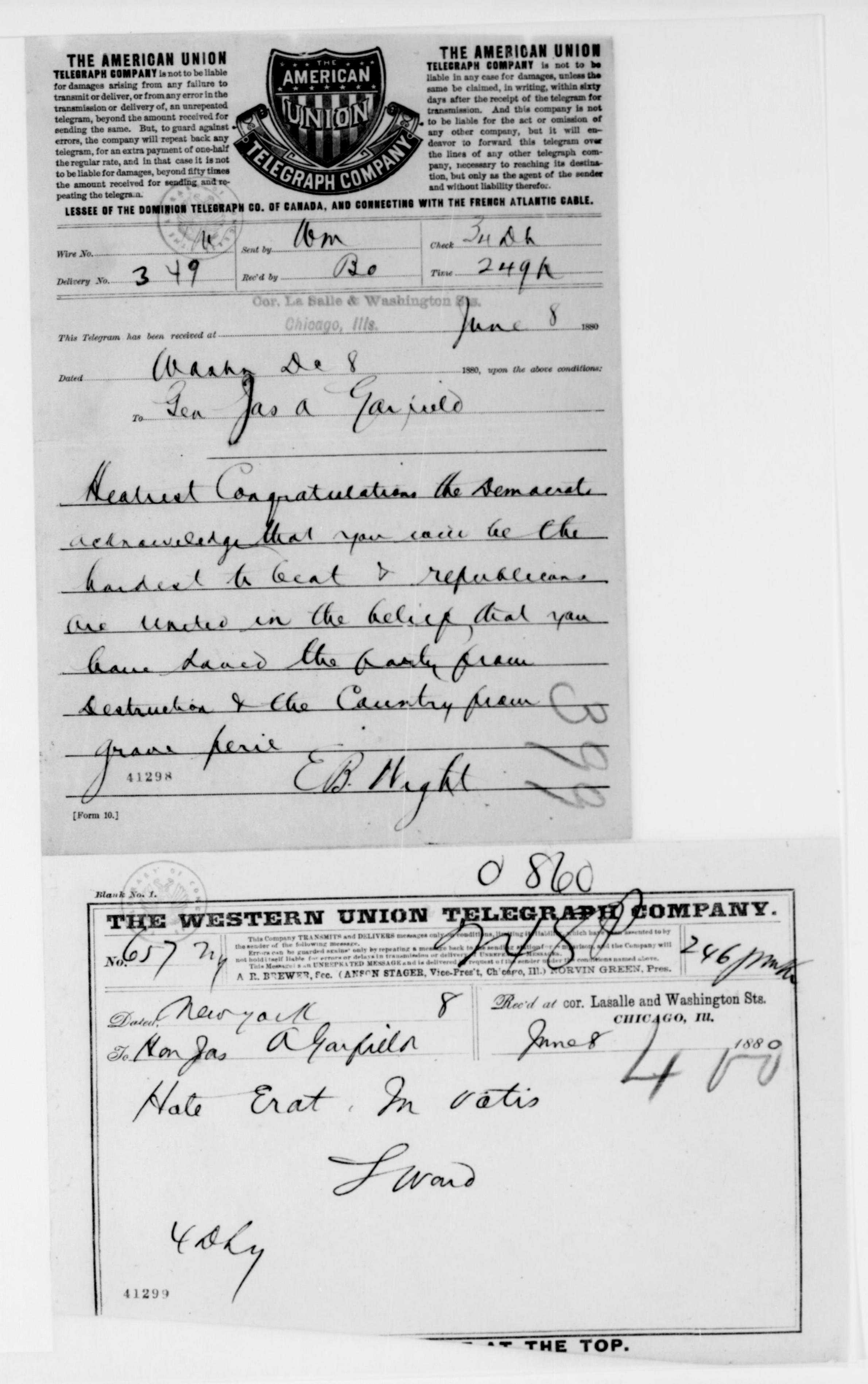 Scanned image of the current content page