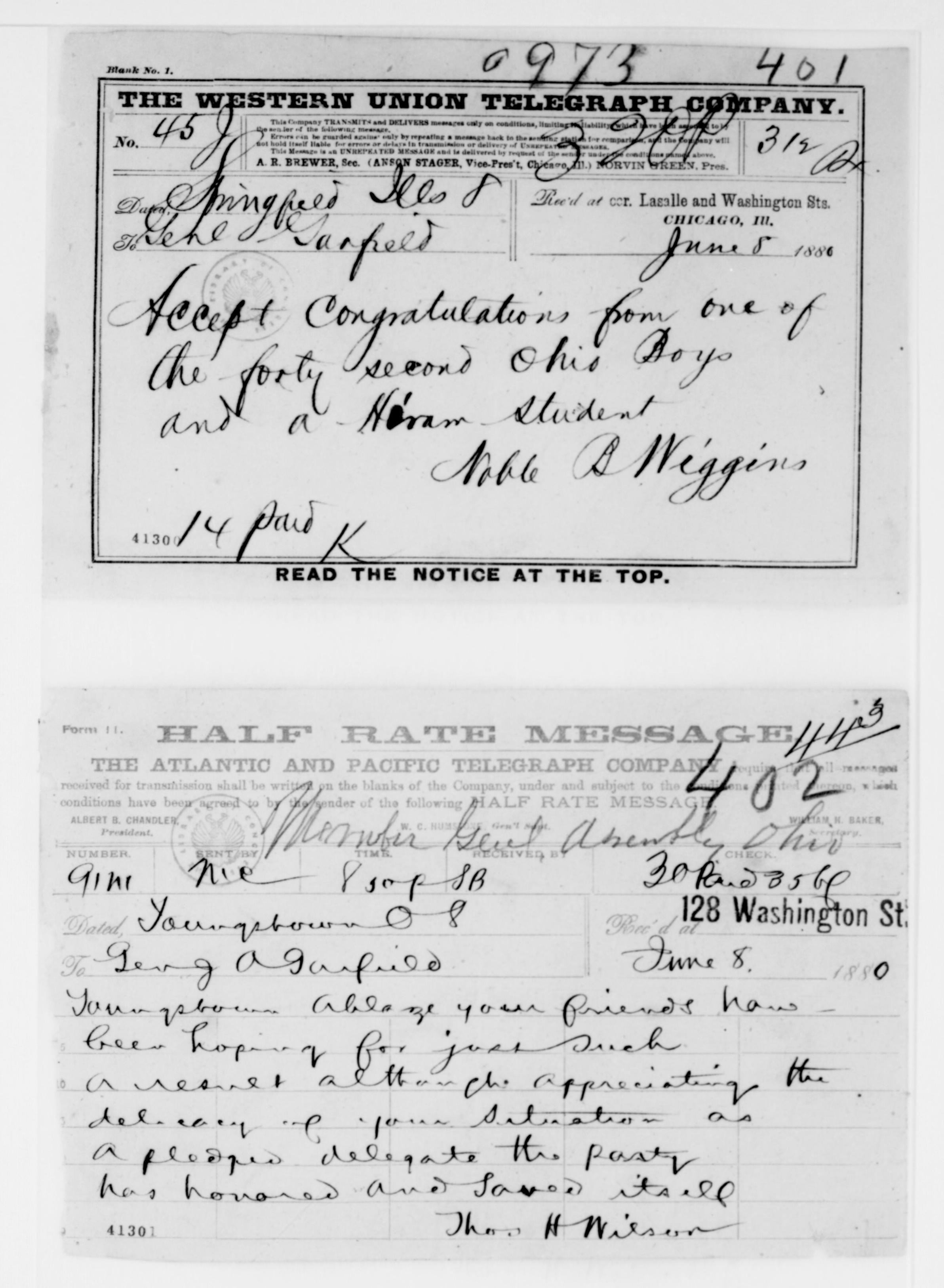 Scanned image of the current content page