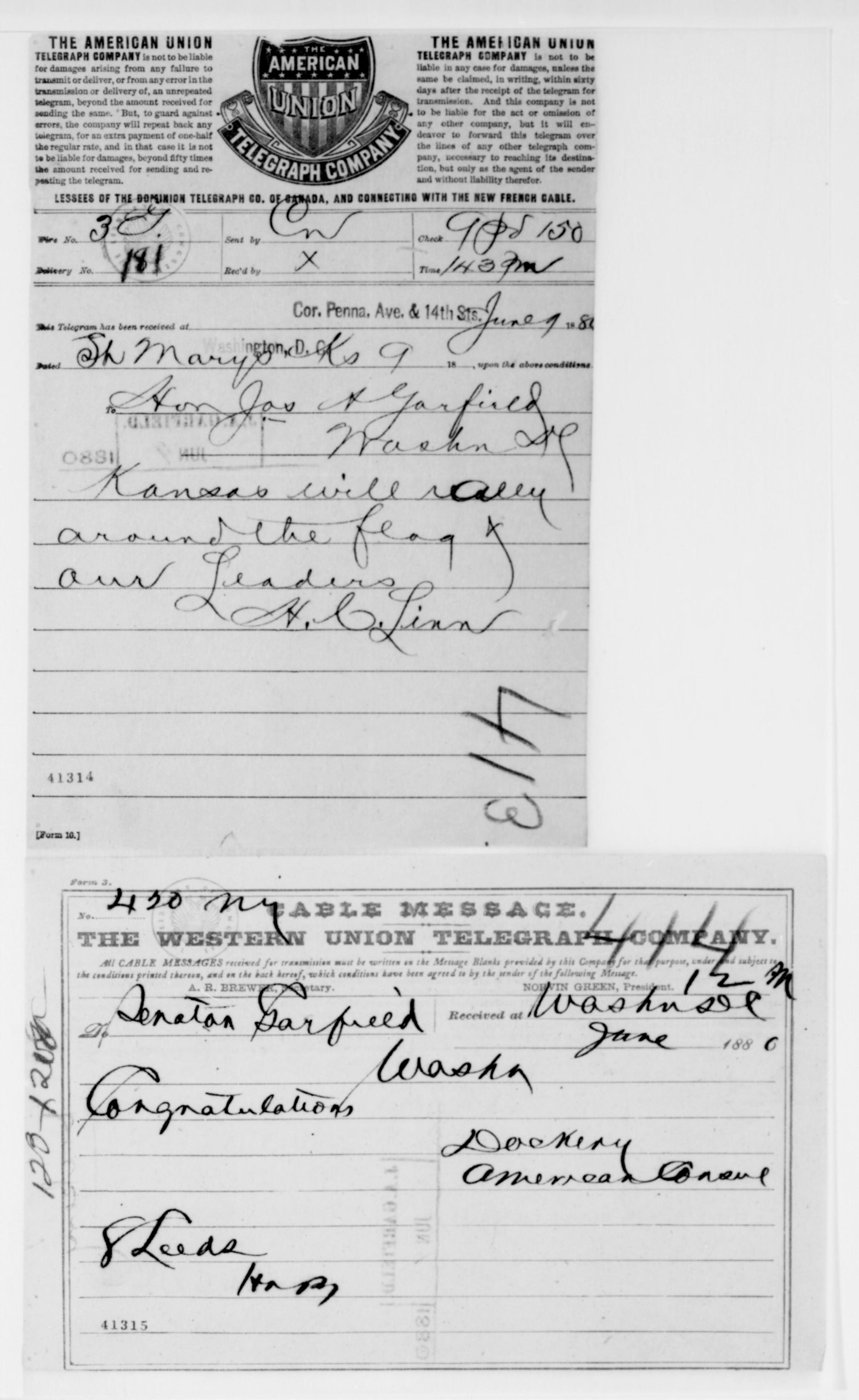 Scanned image of the current content page