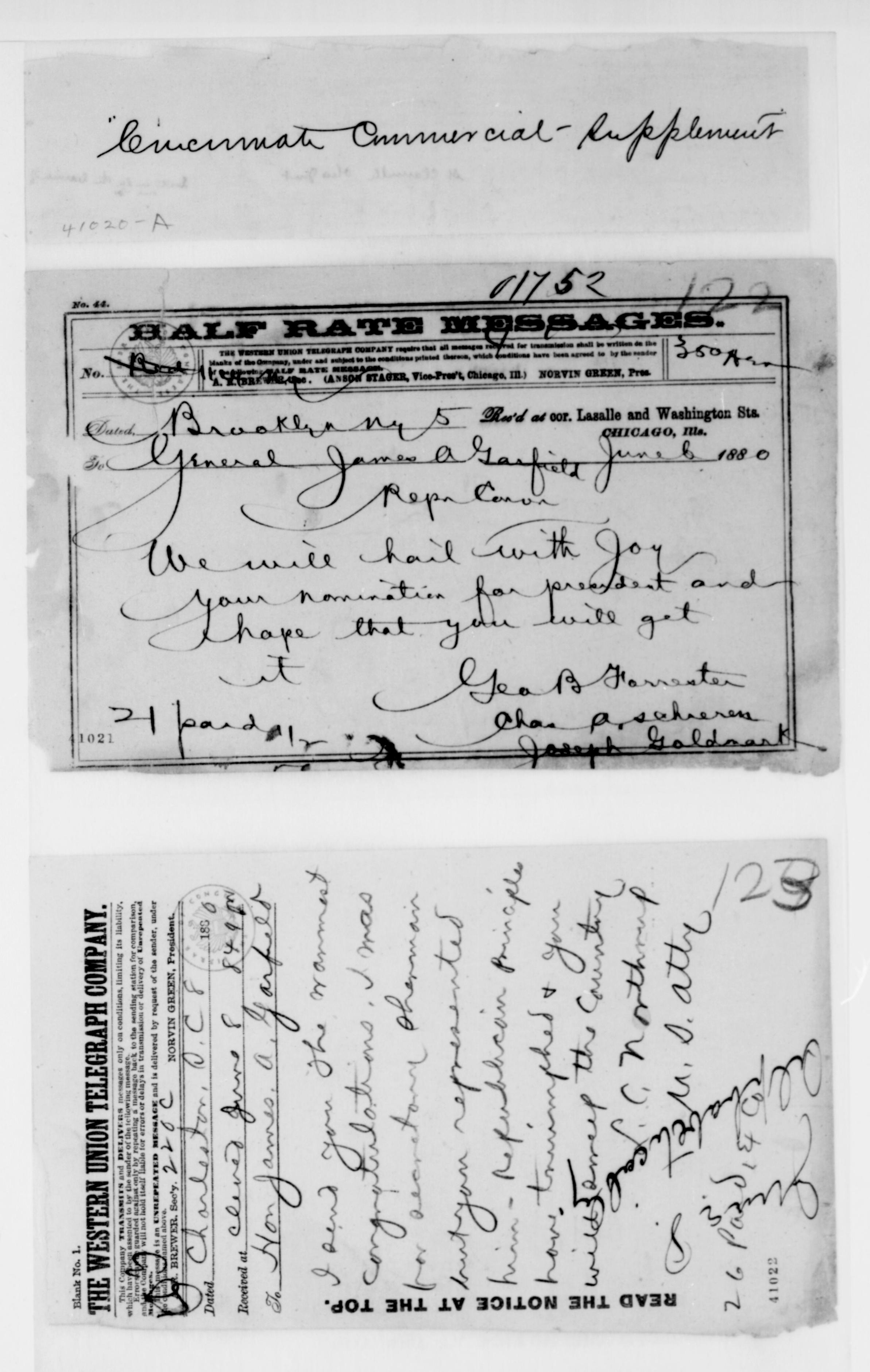 Scanned image of the current content page