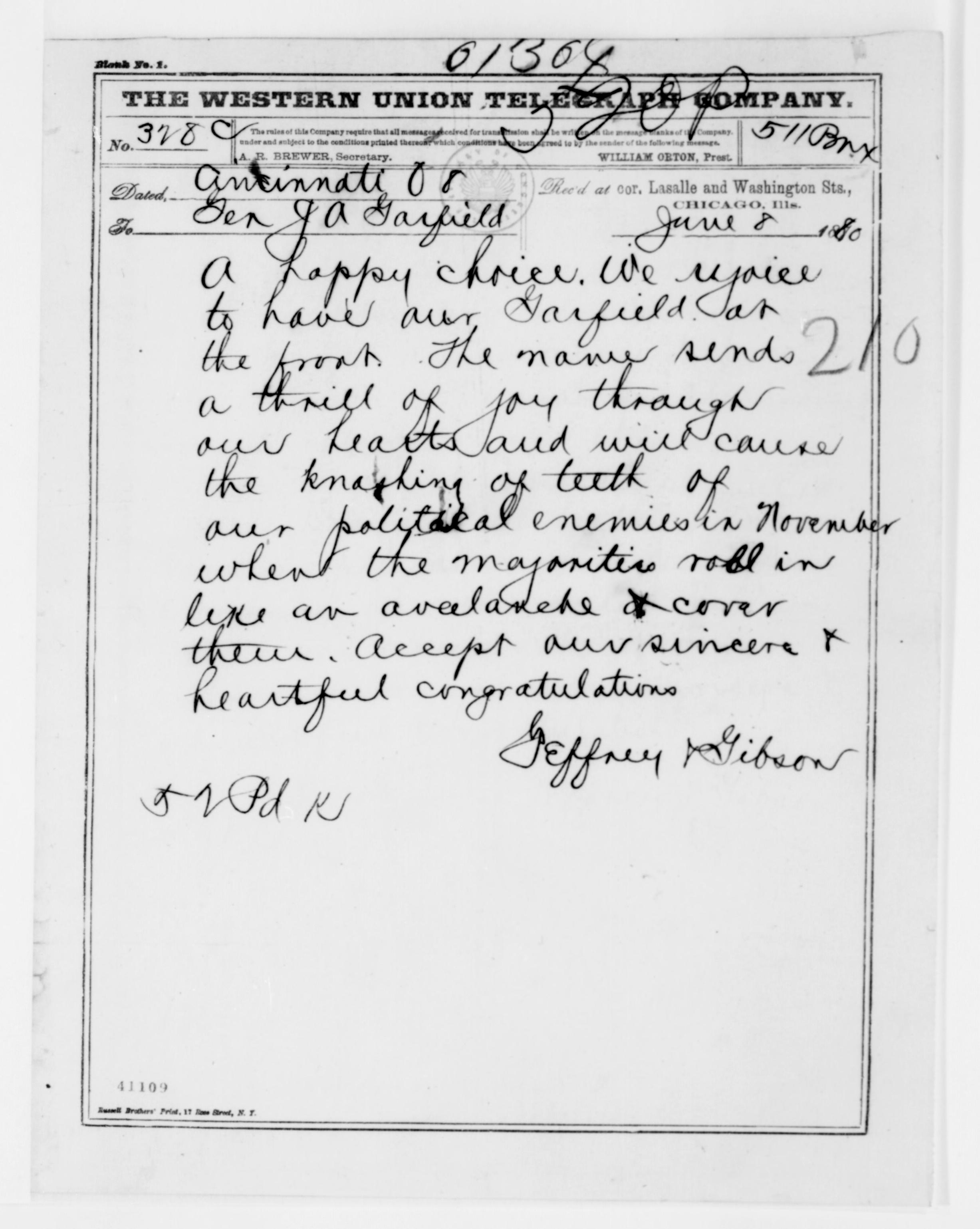 Scanned image of the current content page