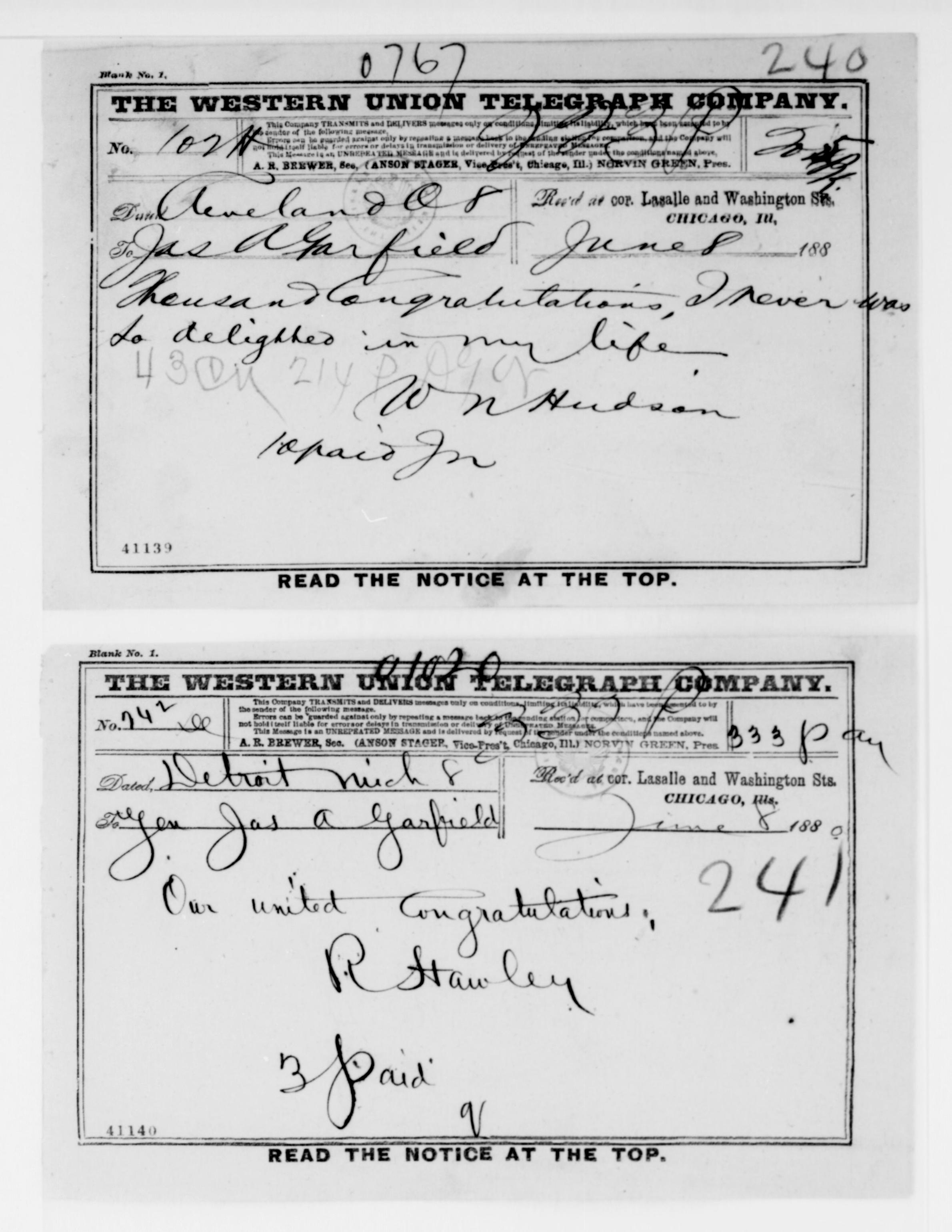 Scanned image of the current content page