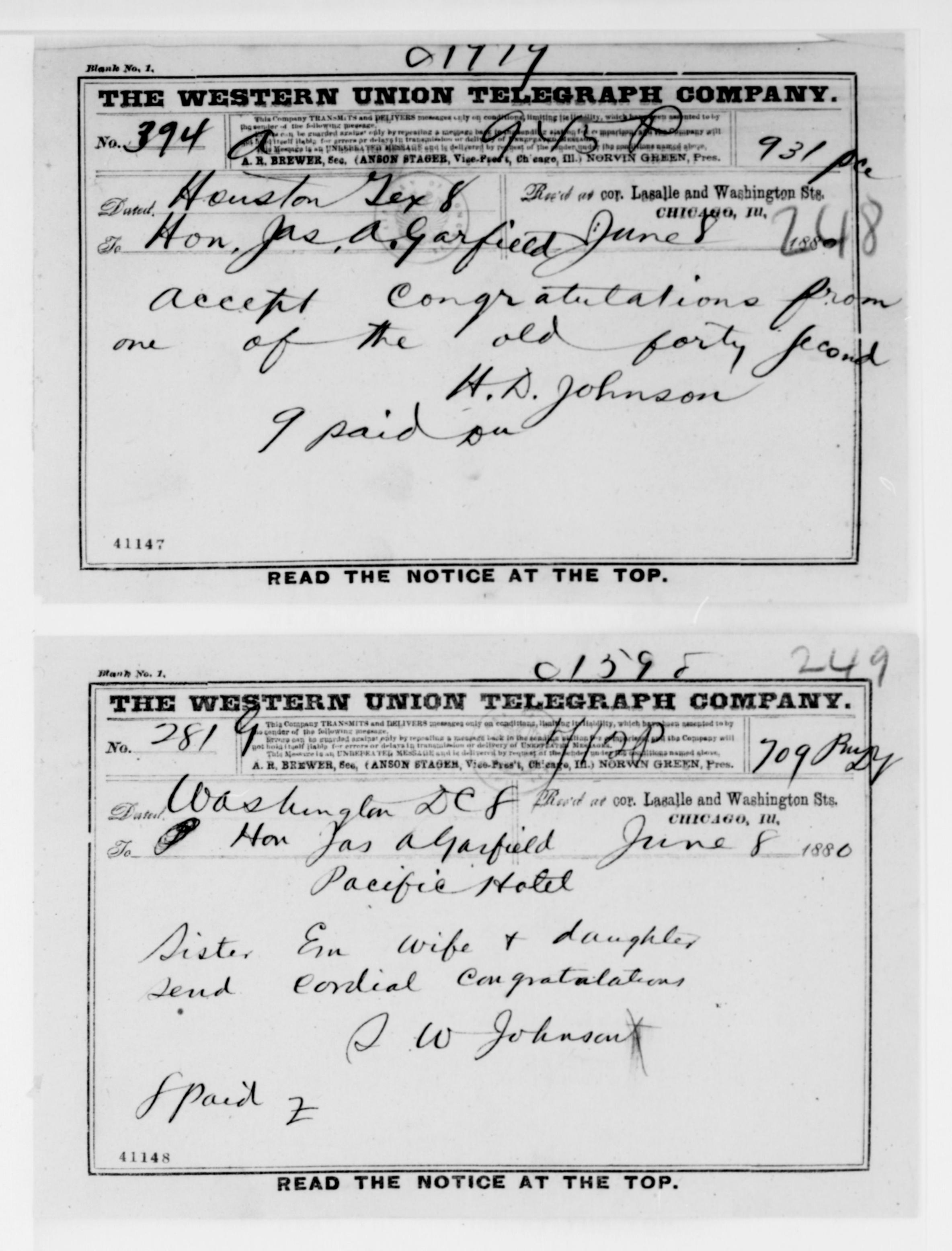 Scanned image of the current content page