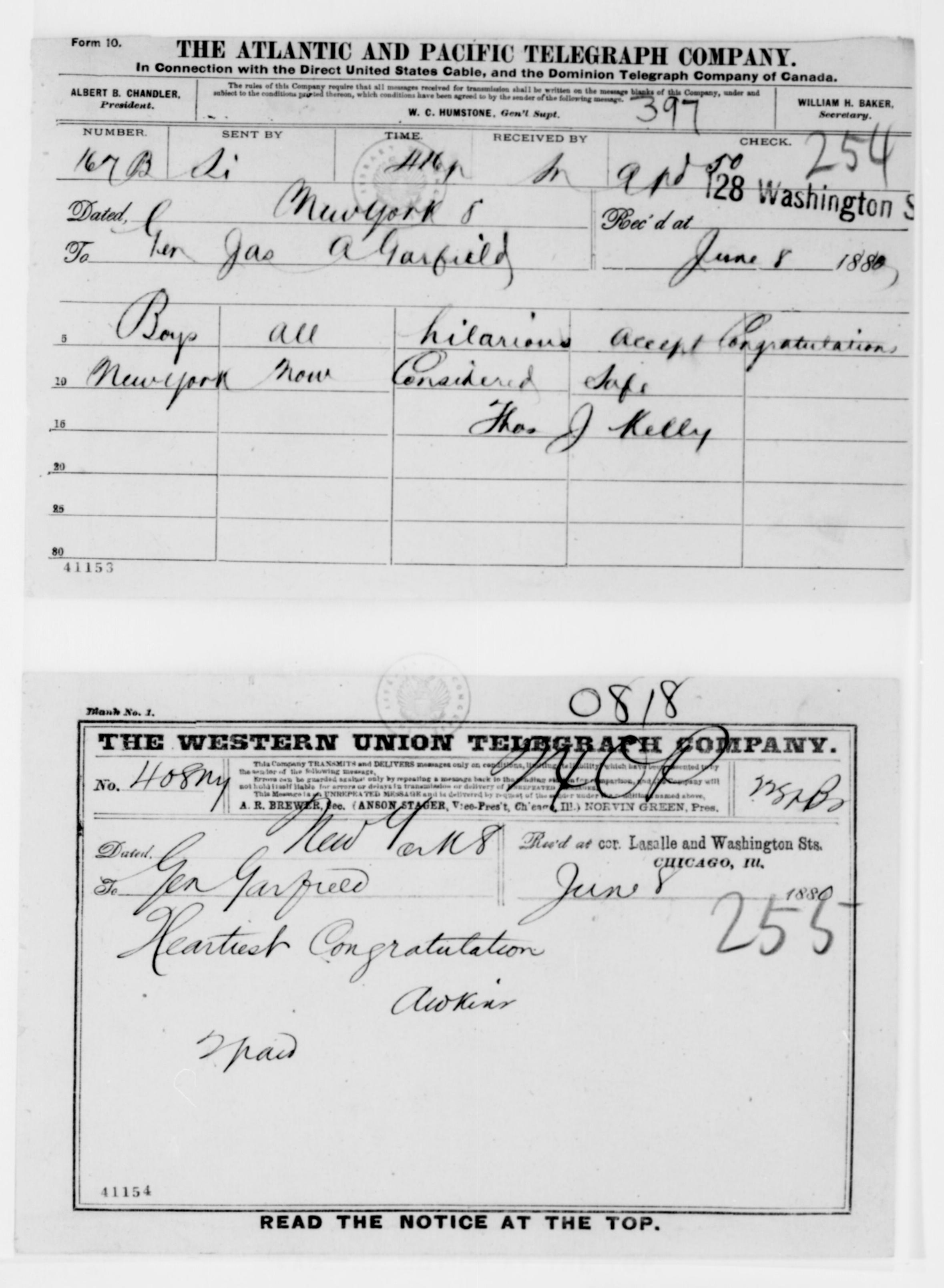 Scanned image of the current content page