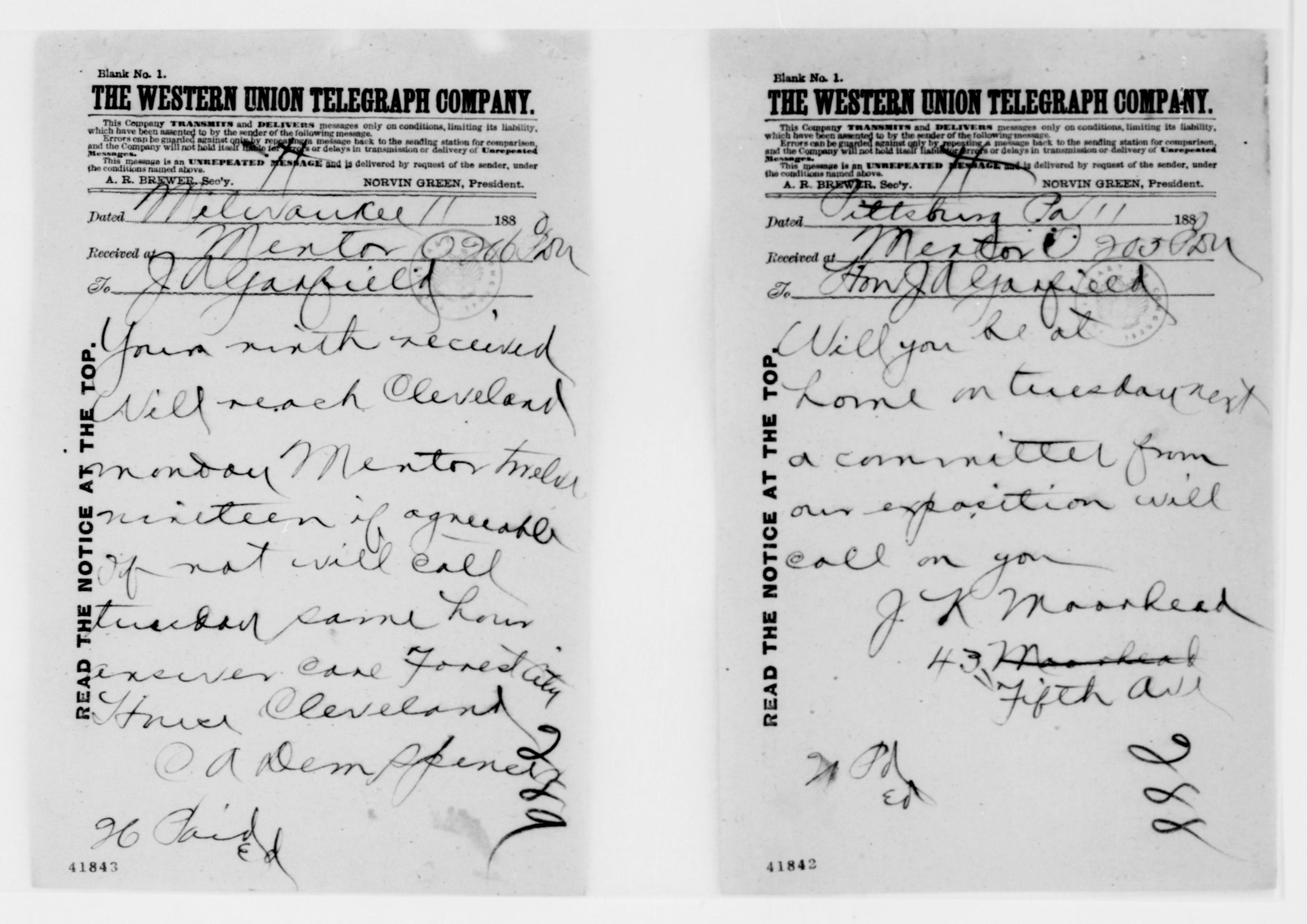 Scanned image of the current content page