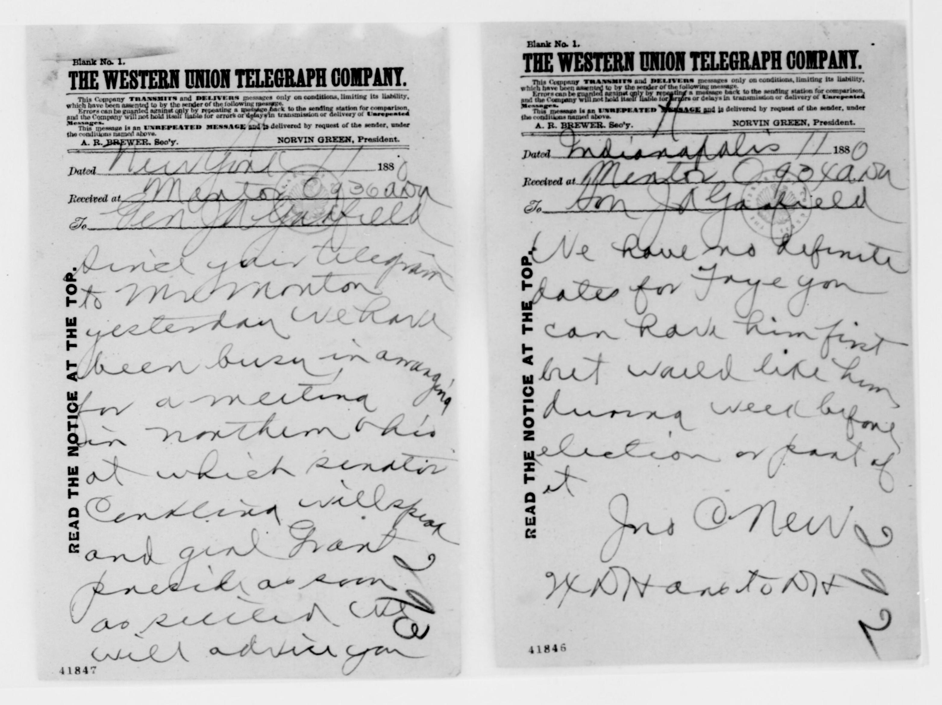 Scanned image of the current content page