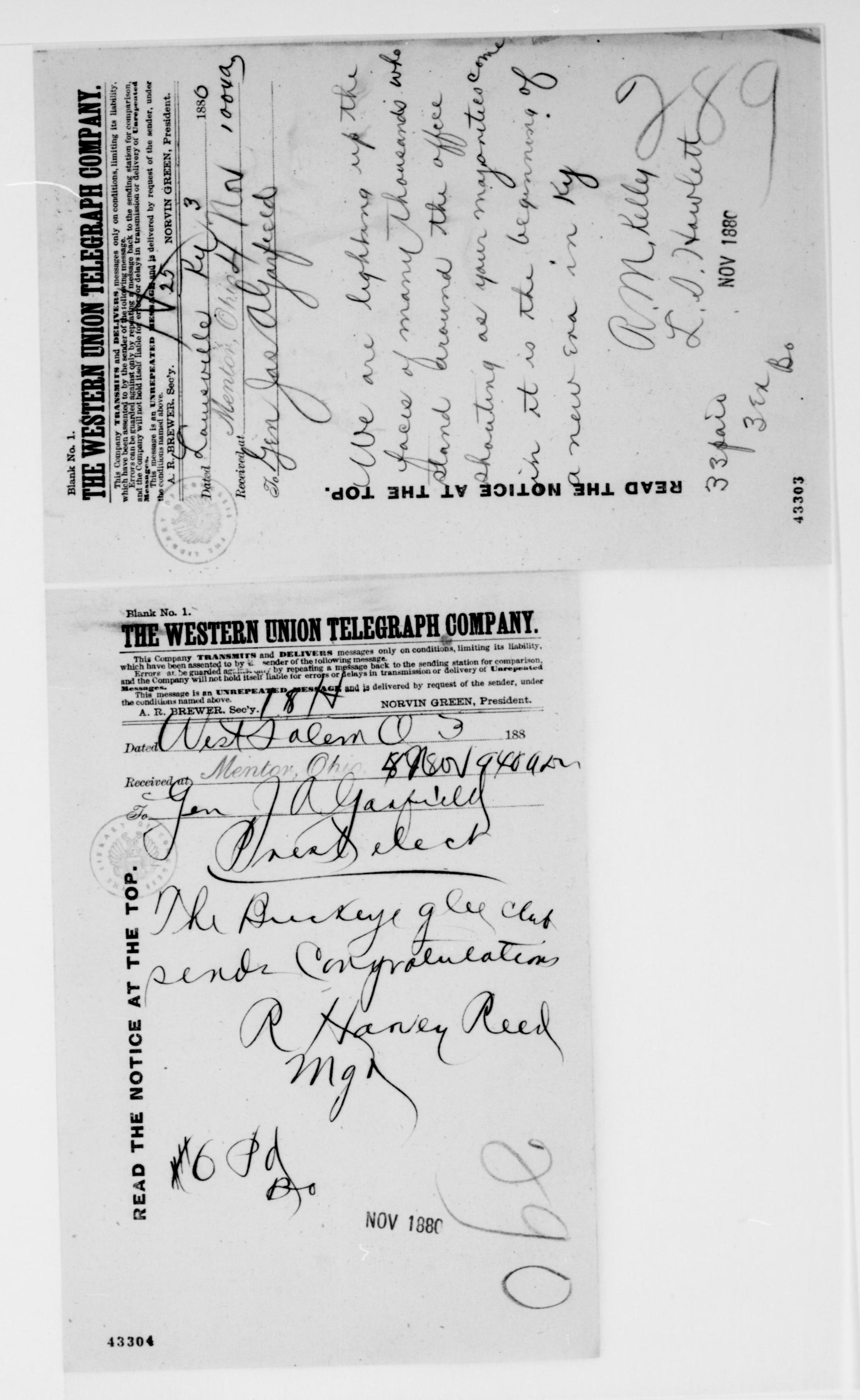 Scanned image of the current content page