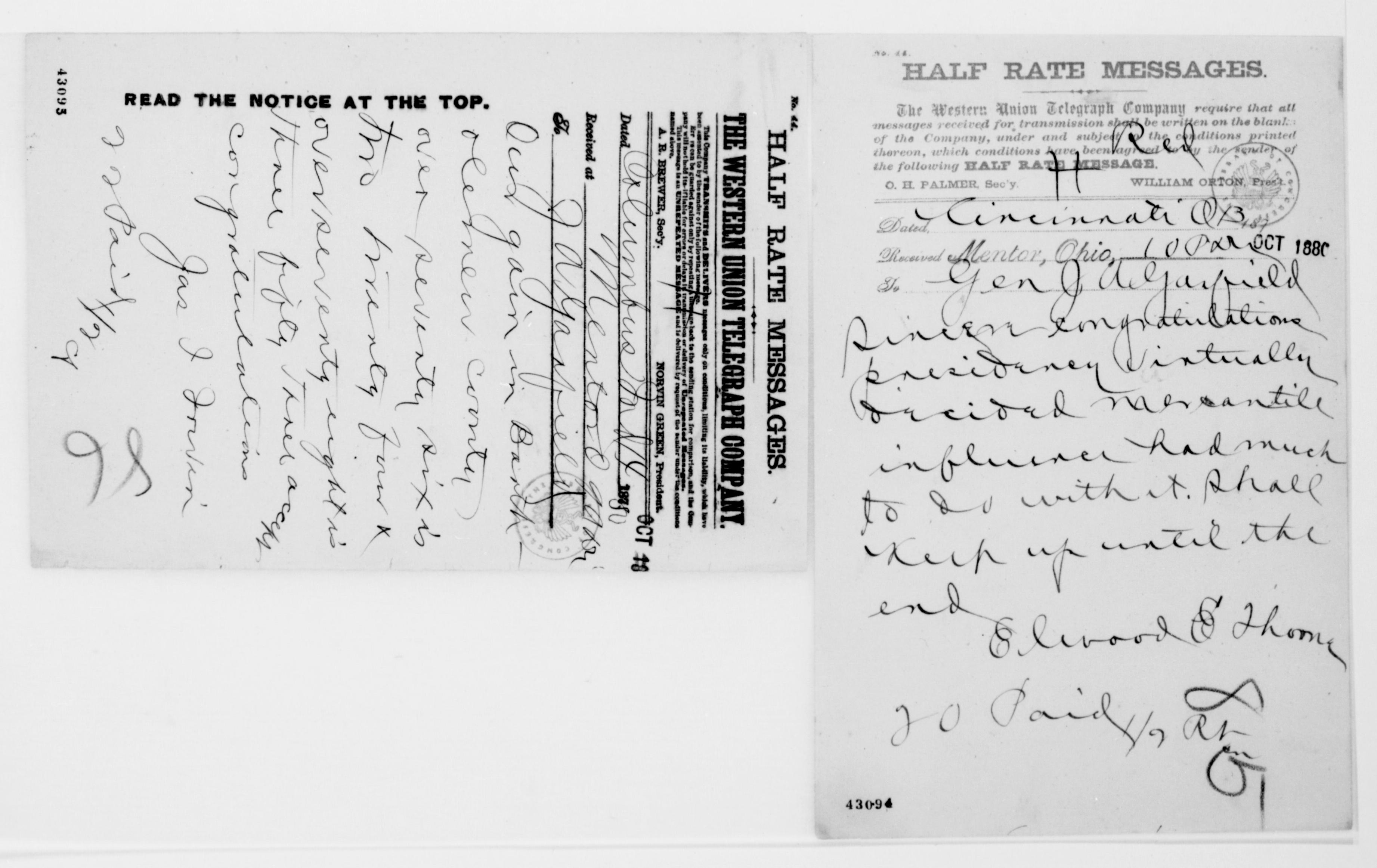 Scanned image of the current content page