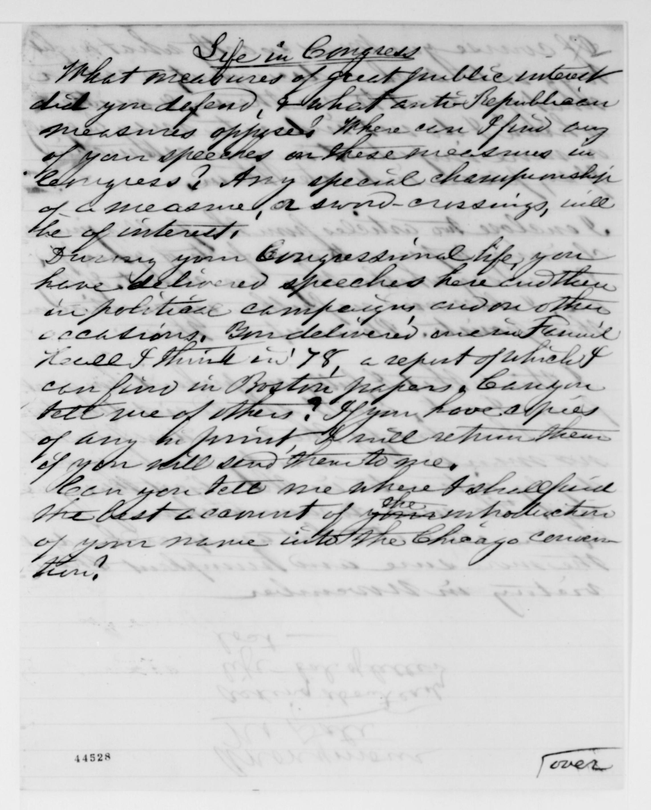 Scanned image of the current content page