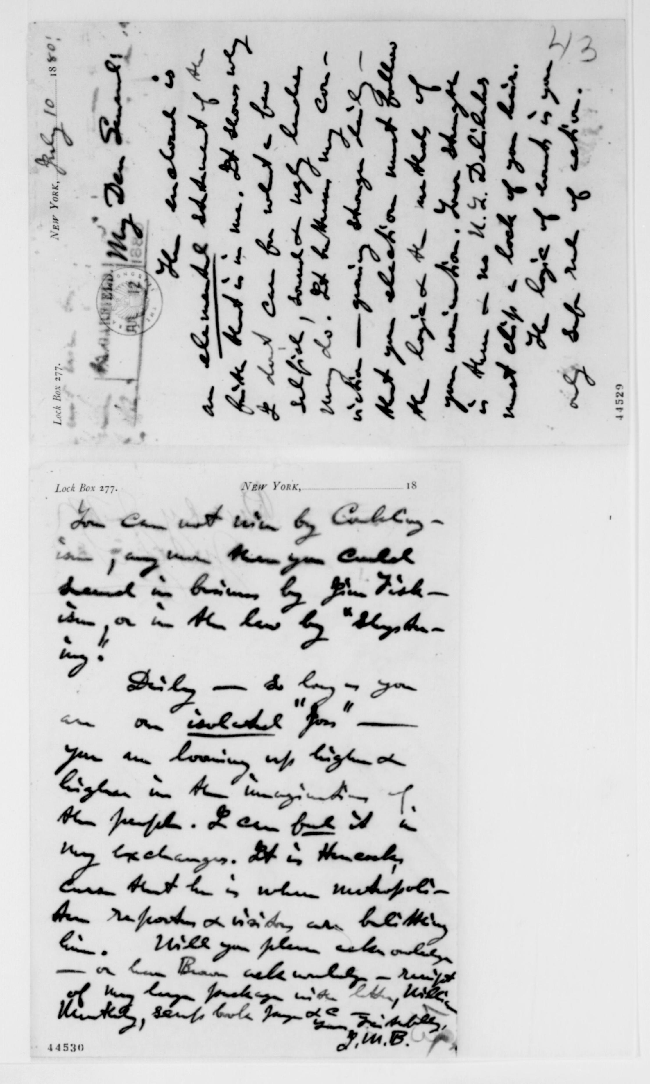 Scanned image of the current content page