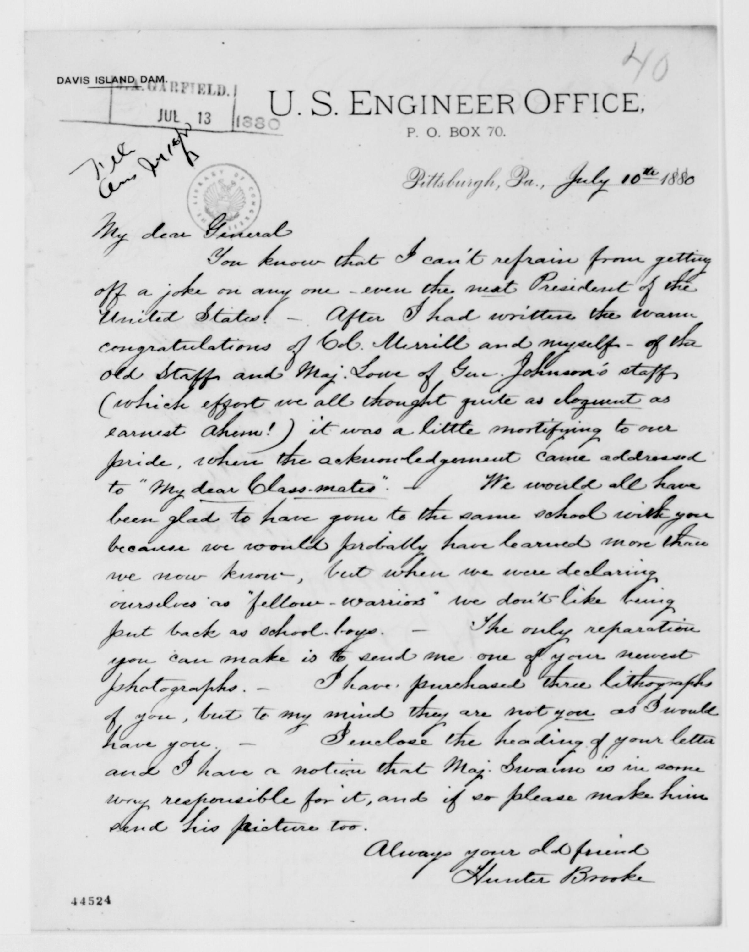 Scanned image of the current content page