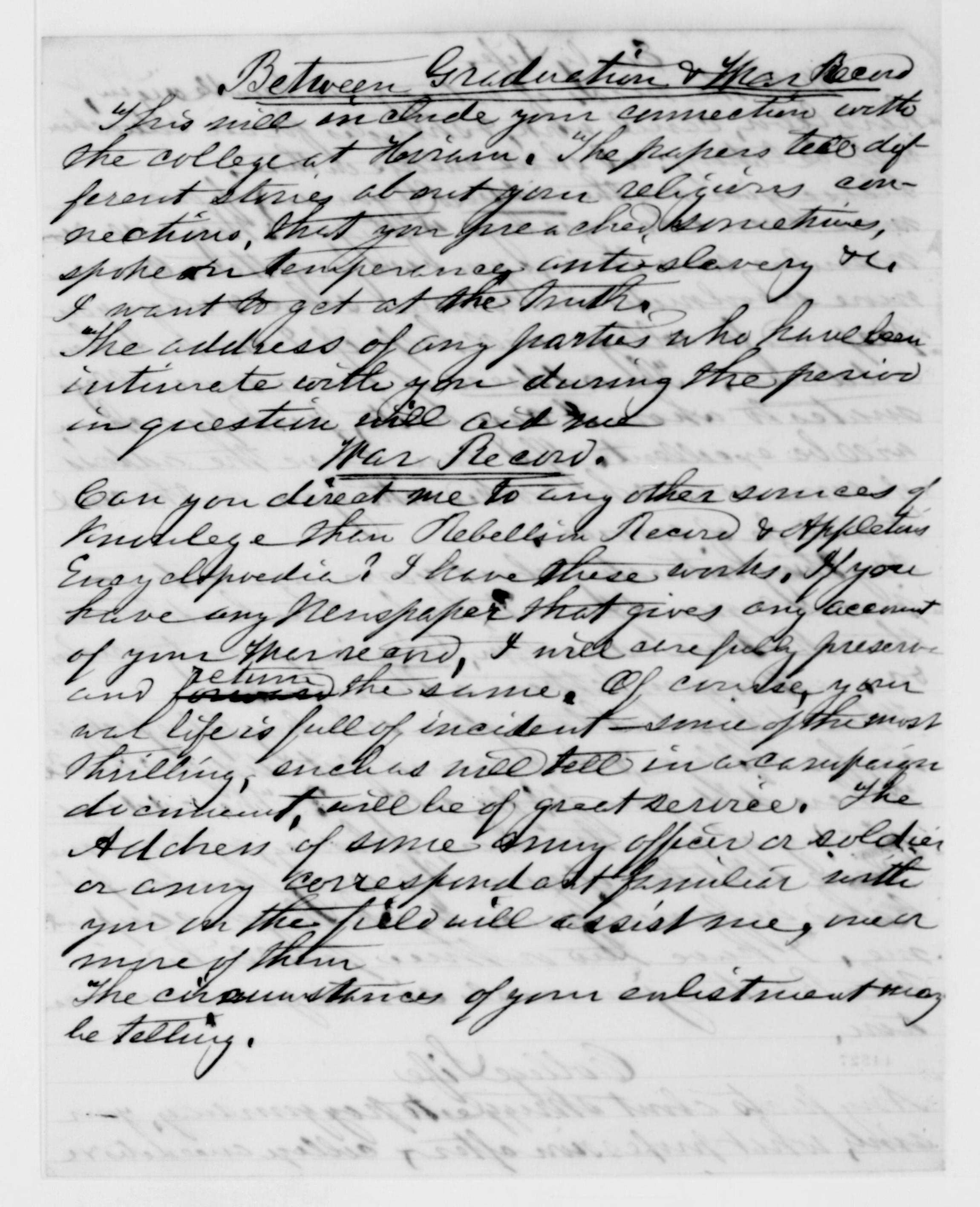 Scanned image of the current content page