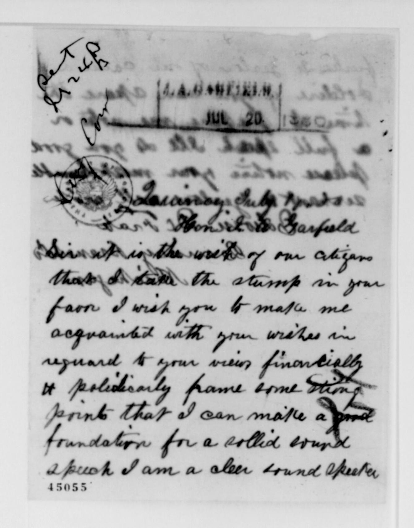 Scanned image of the current content page