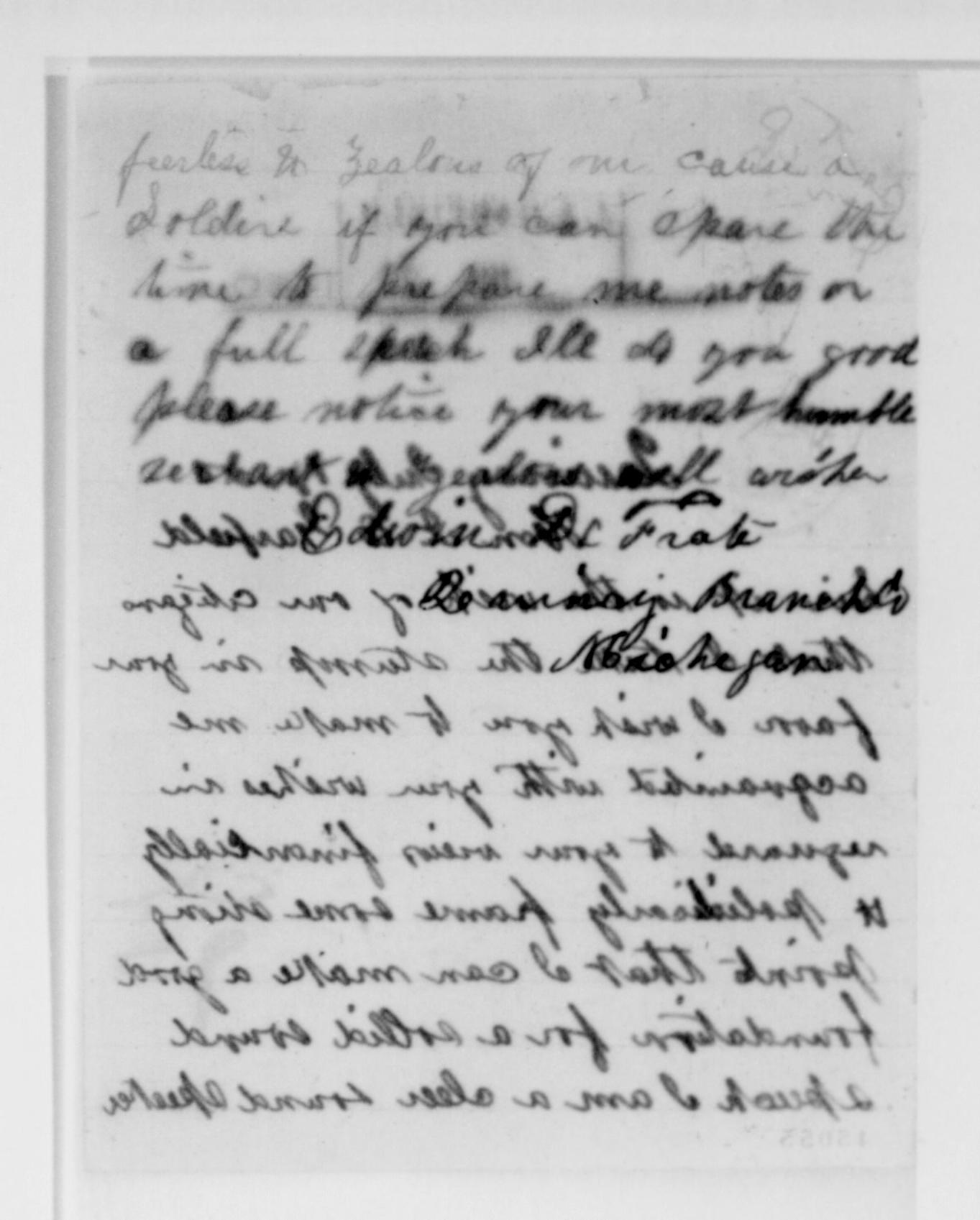 Scanned image of the current content page