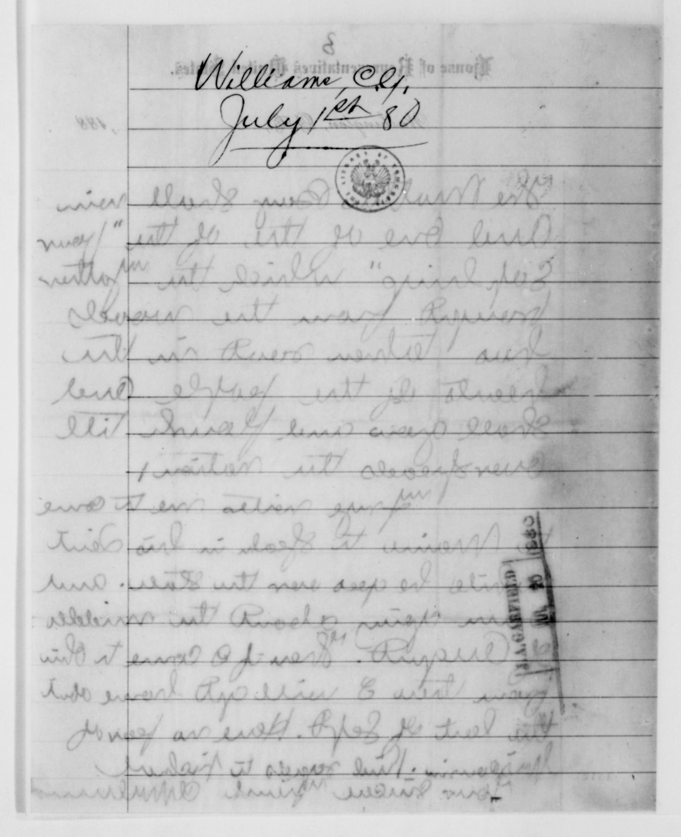 Scanned image of the current content page