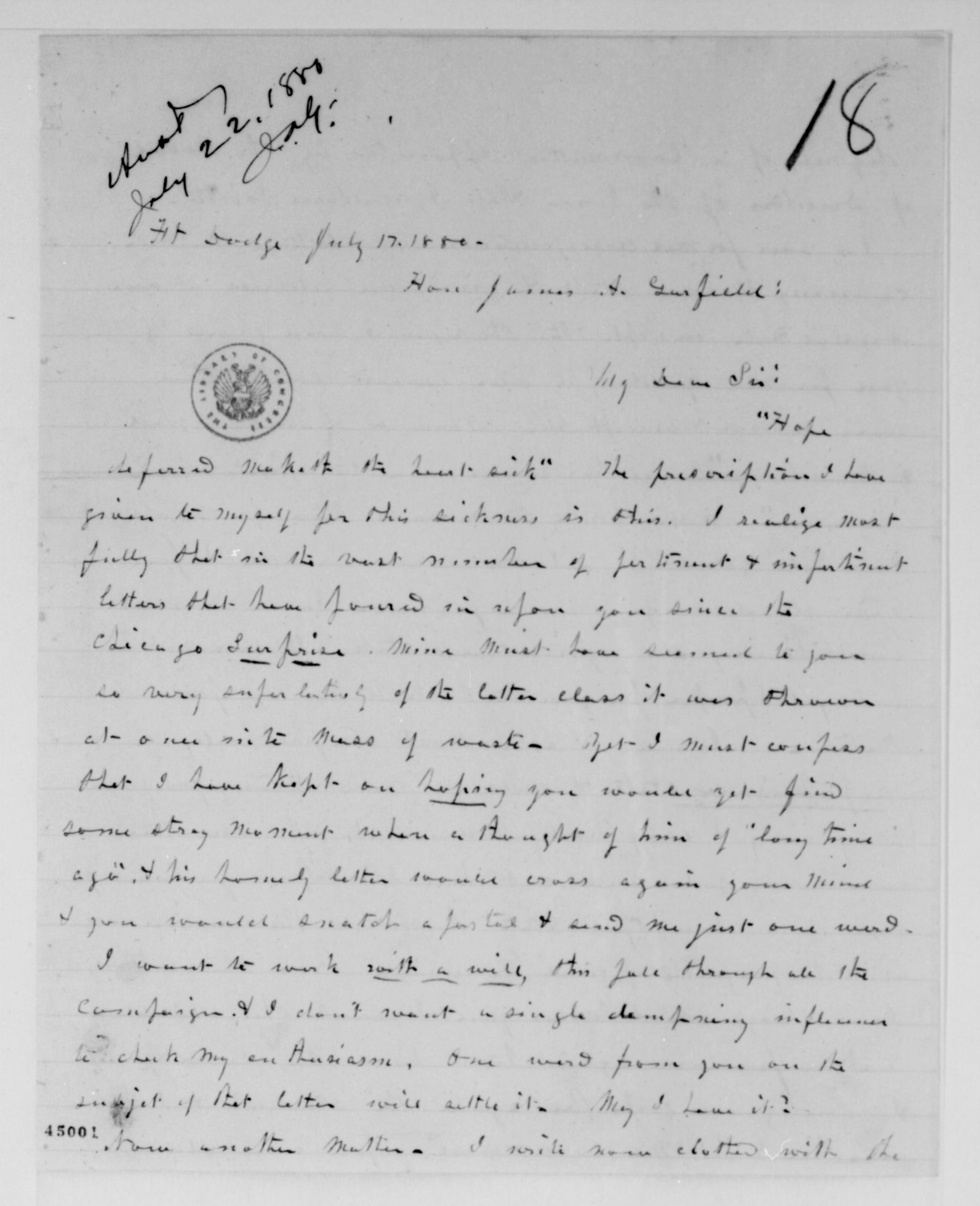 Scanned image of the current content page