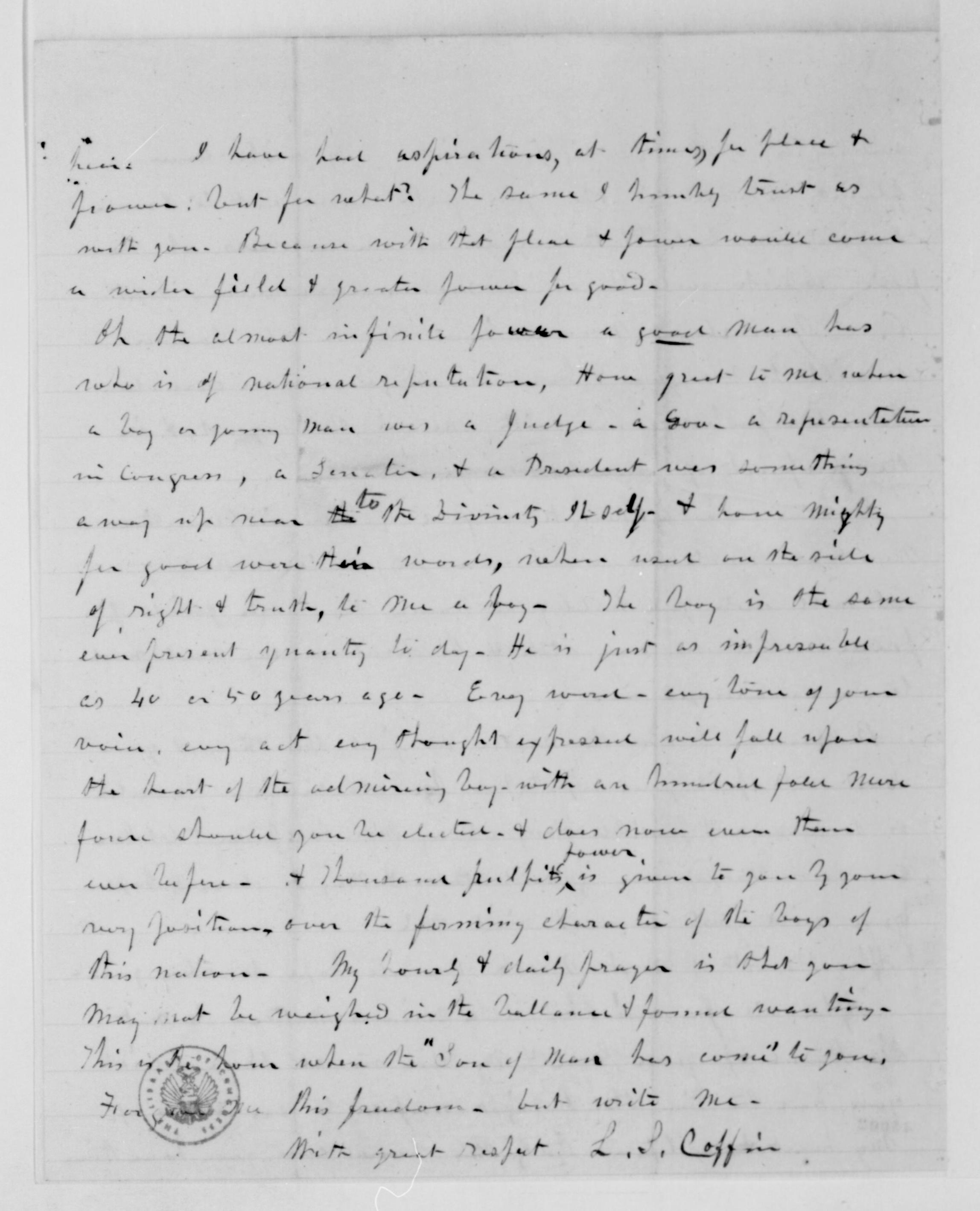 Scanned image of the current content page