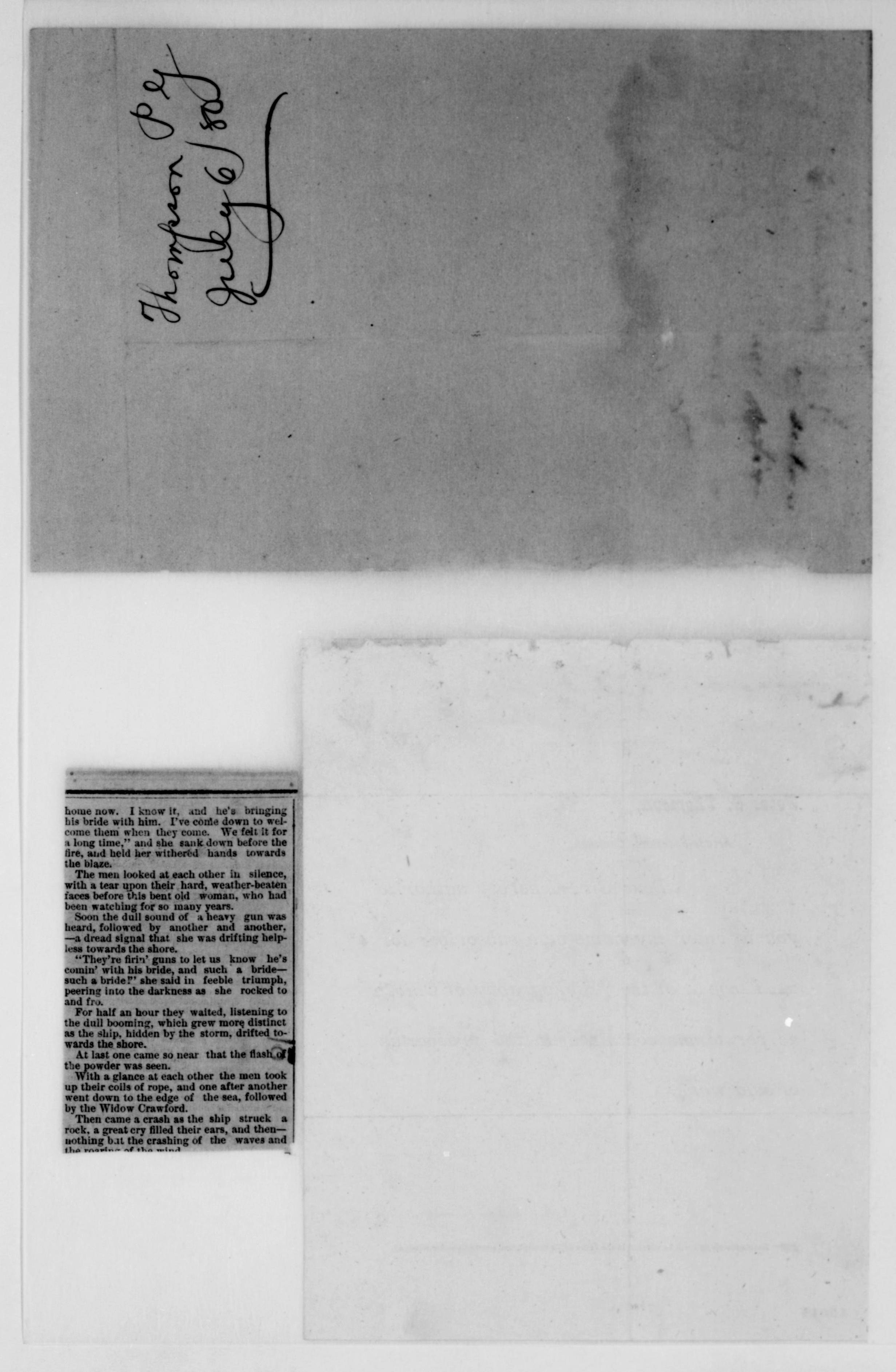 Scanned image of the current content page